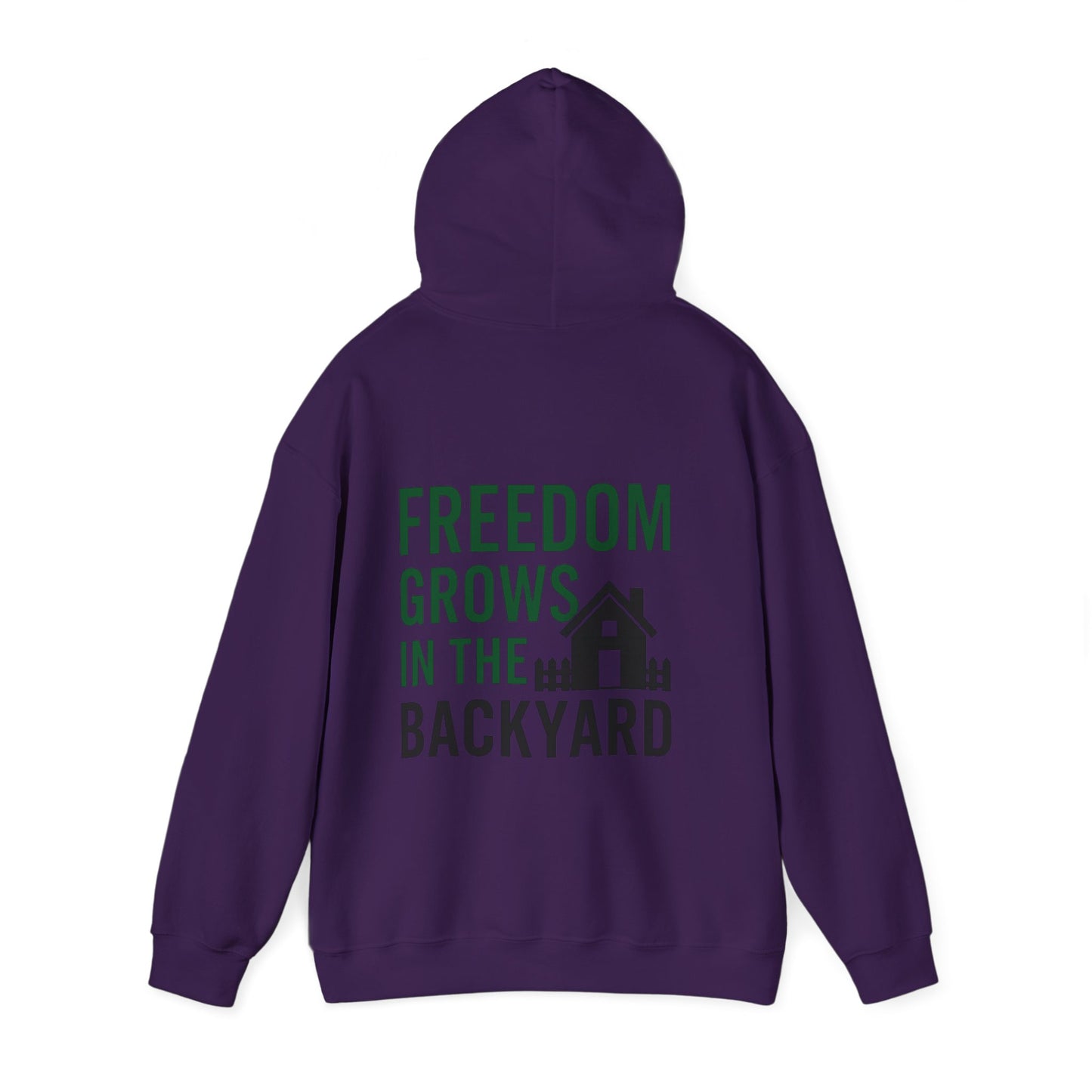 Freedom Grows In The Backyard! Unisex Hooded Sweatshirt | S-5XL