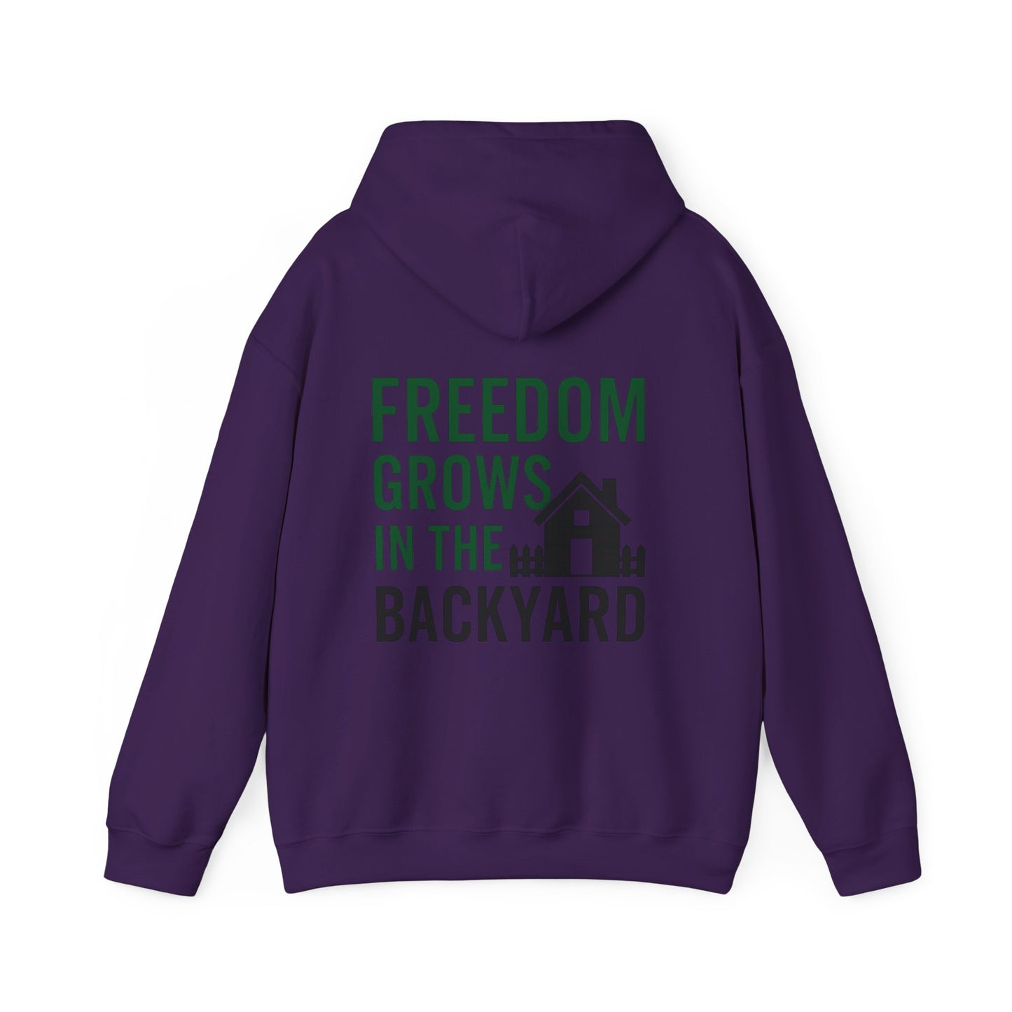 Freedom Grows In The Backyard! Unisex Hooded Sweatshirt | S-5XL