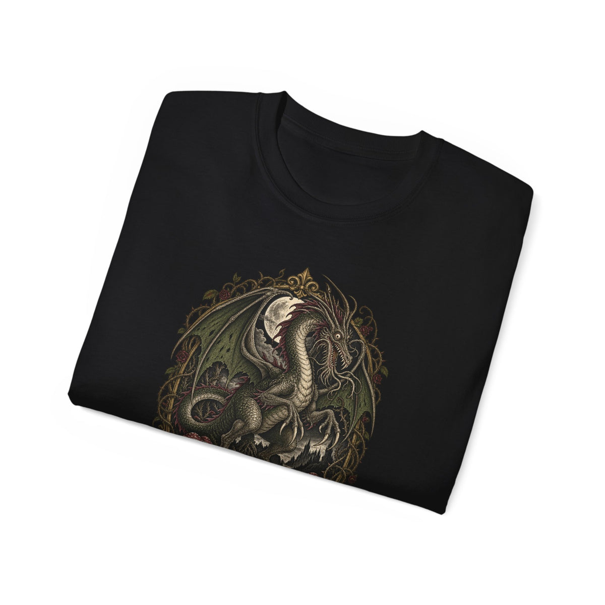 Dark Wonderland — Jabberwock “Courage Has Claws” Unisex Tee