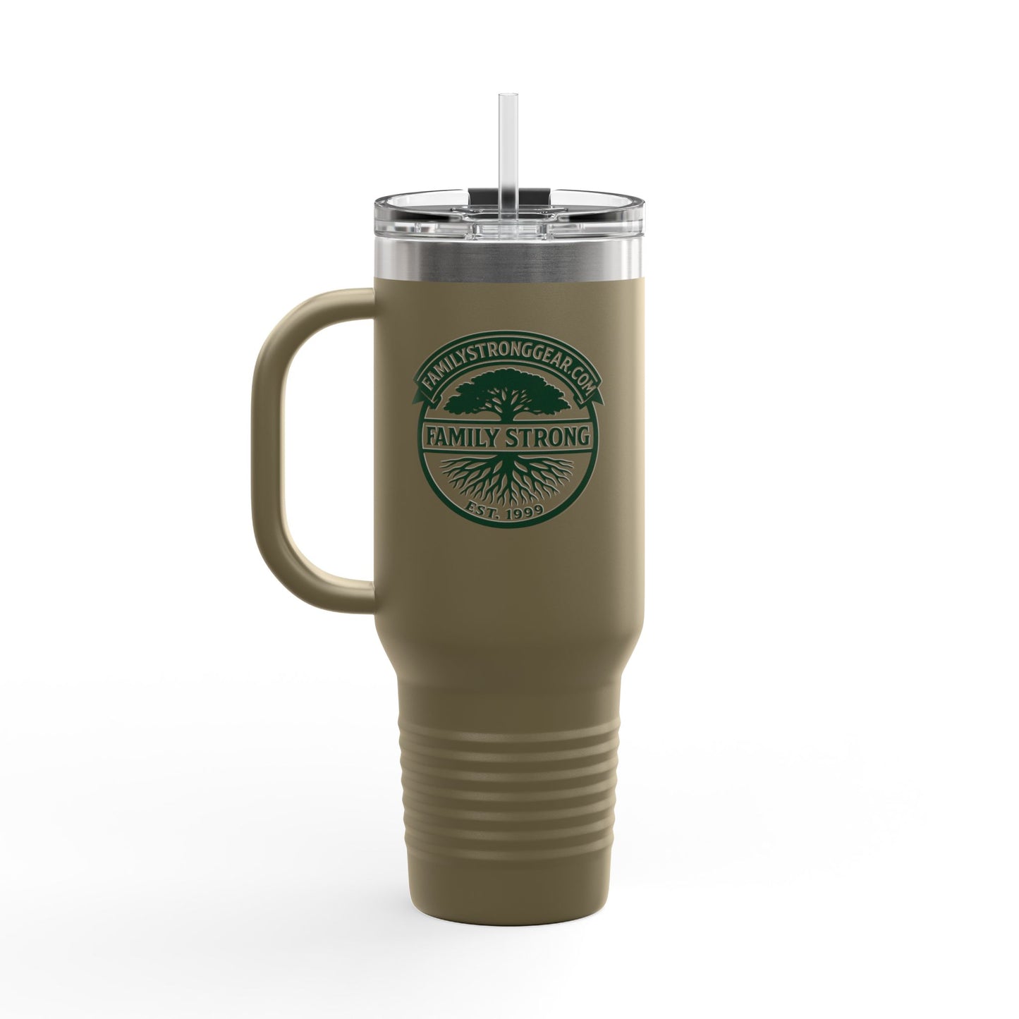 "Raise Lions. Not Sheep" Insulated Travel Mug - 40oz