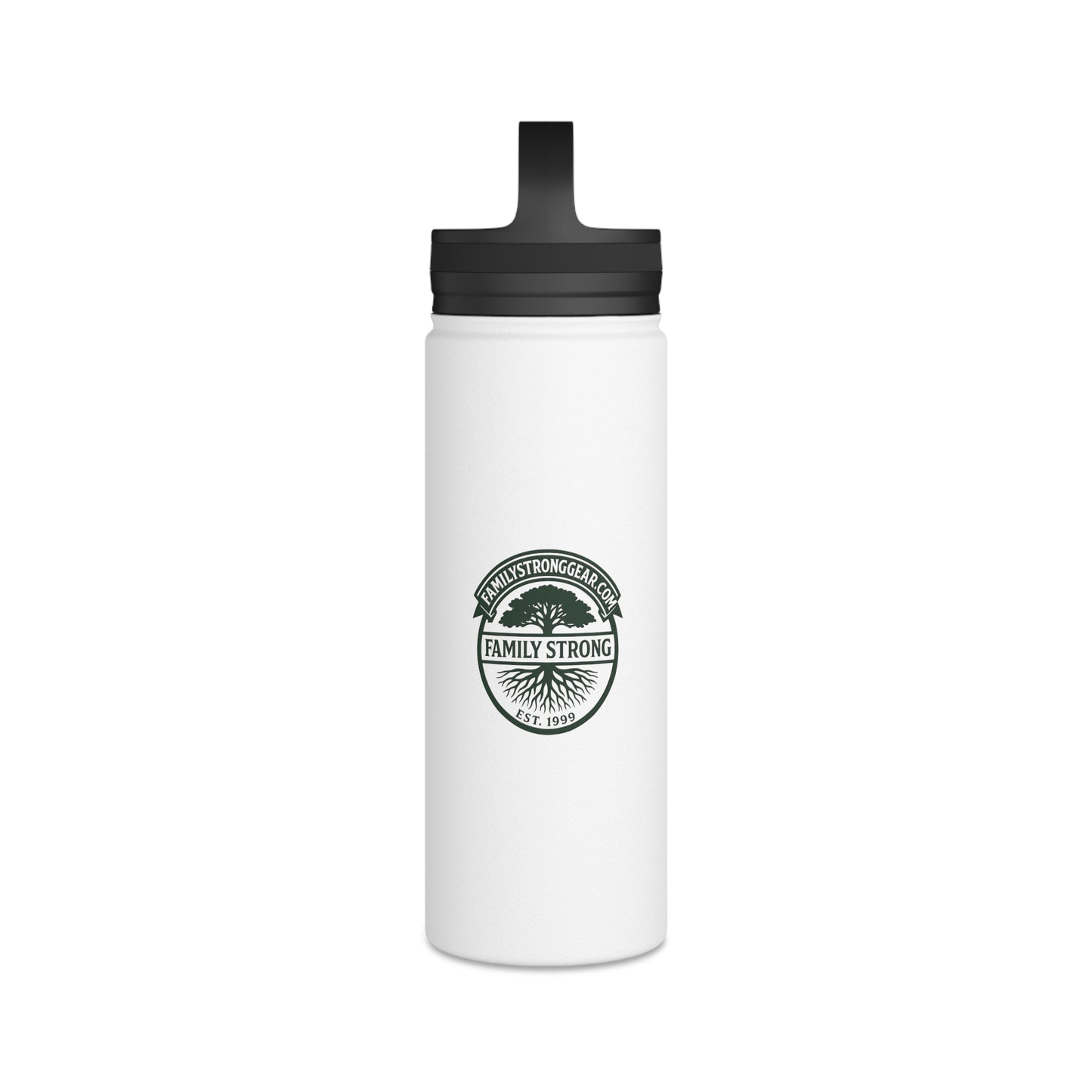 "Grow It, Raise It, Defend It"- Stainless Steel Water Bottle with Handle Lid