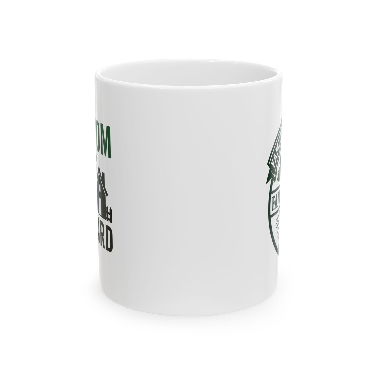 "Freedom Grows in the Backyard" Ceramic Mug – 11oz & 15oz Options