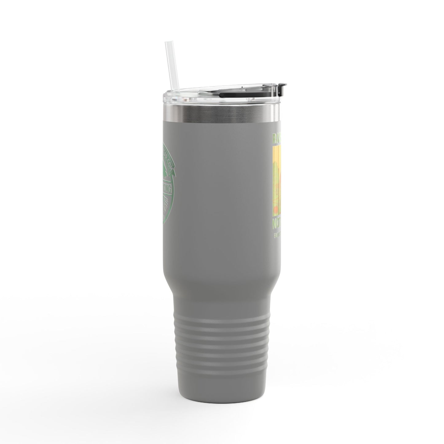 "Raise Lions. Not Sheep" Insulated Travel Mug - 40oz