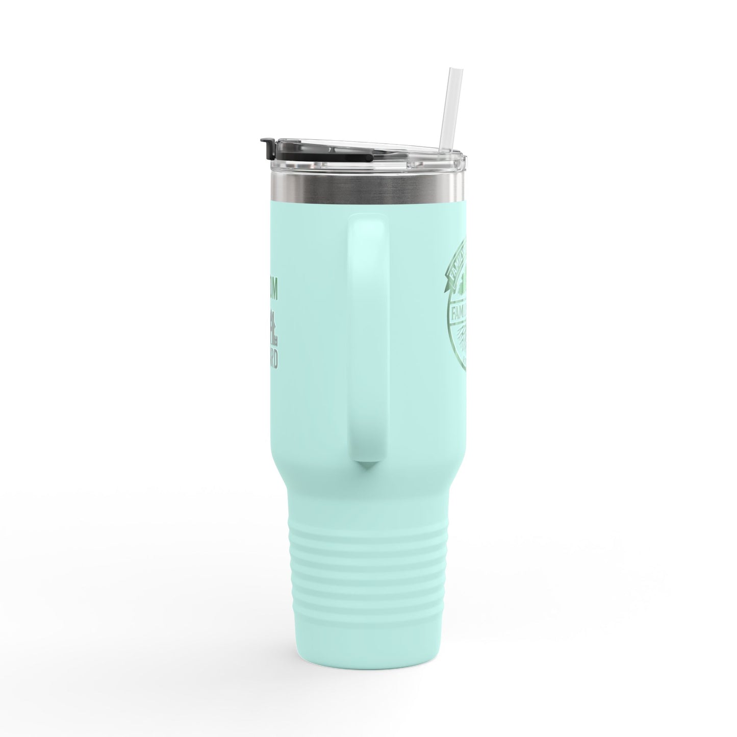 "Freedom Grows in the Backyard"-40oz Insulated Travel Mug