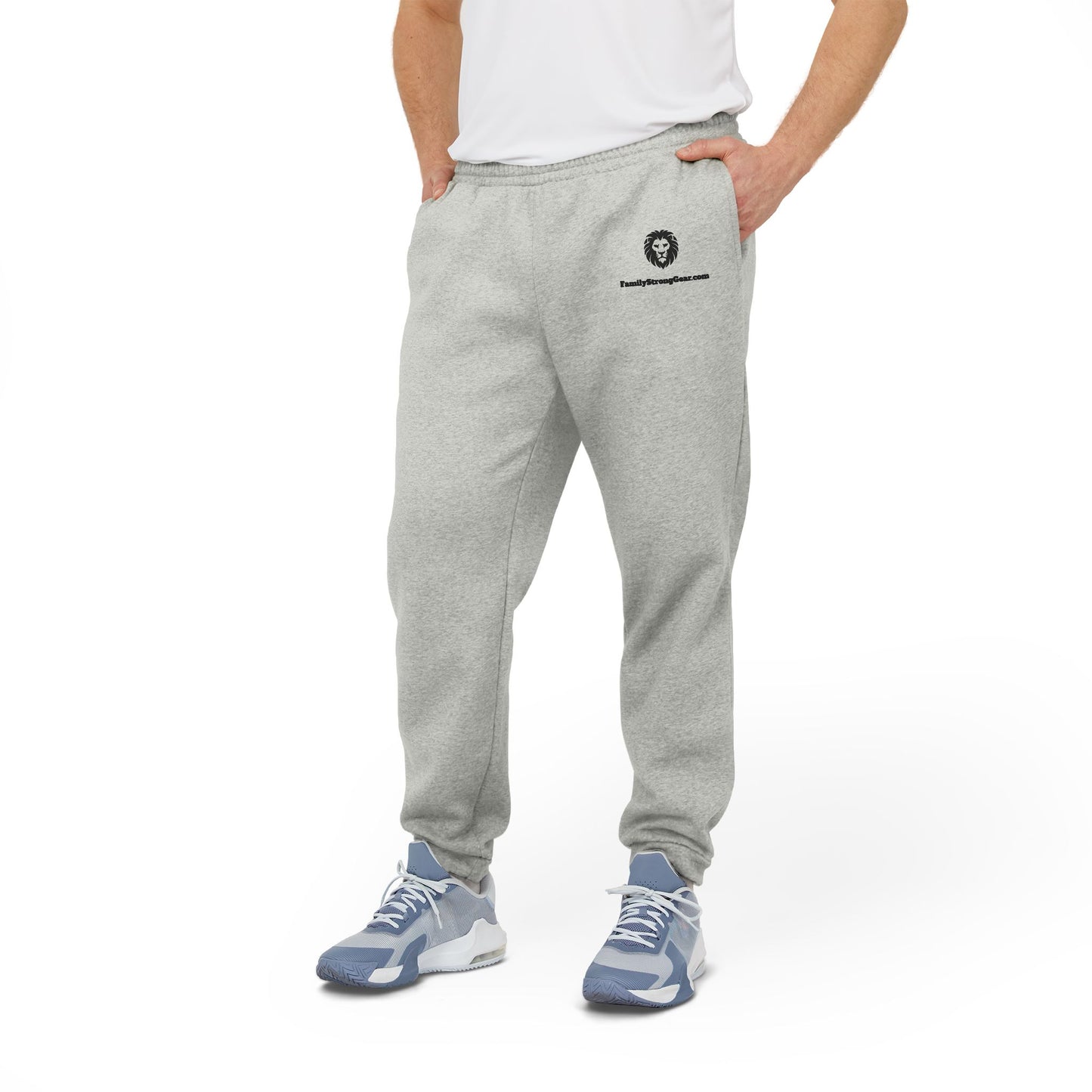 Unisex-Adidas Fleece Joggers - Comfortable Athleisure Wear for Relaxed Days (XS-4XL sizes)