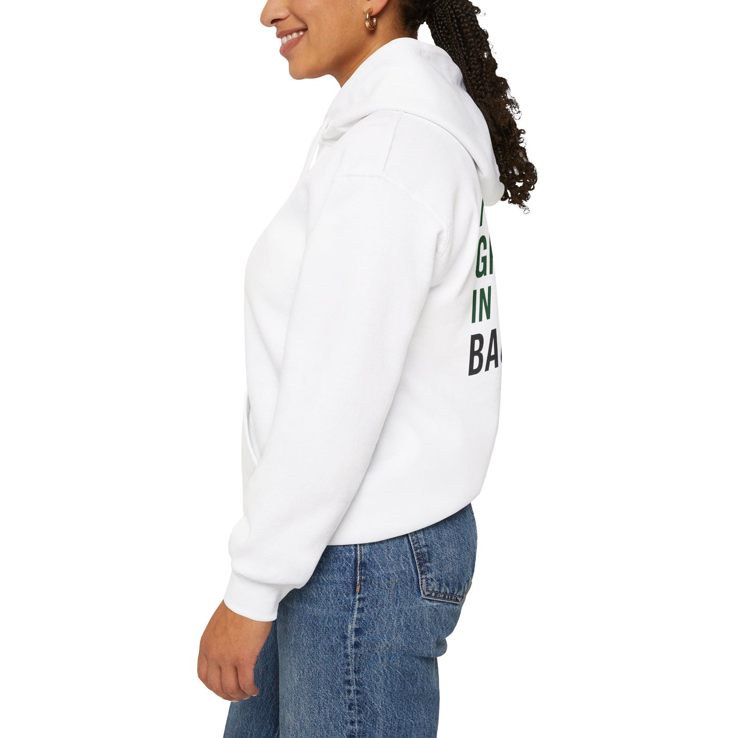 Freedom Grows In The Backyard! Unisex Hooded Sweatshirt | Cozy Garden Style- S-5XL (Multiple Colors available)