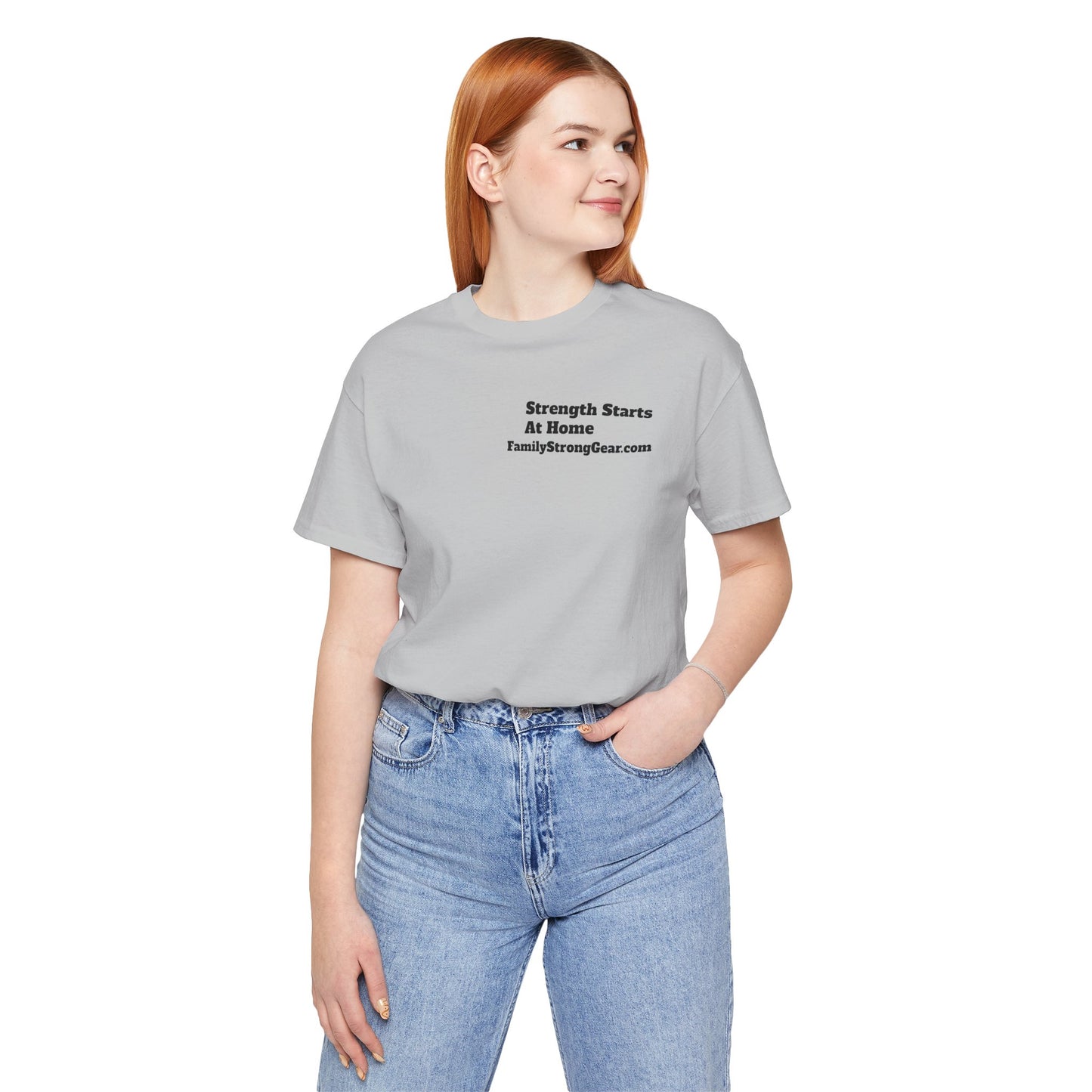 "Strength Starts at Home" Unisex Tee (XS-5XL) multi-colors