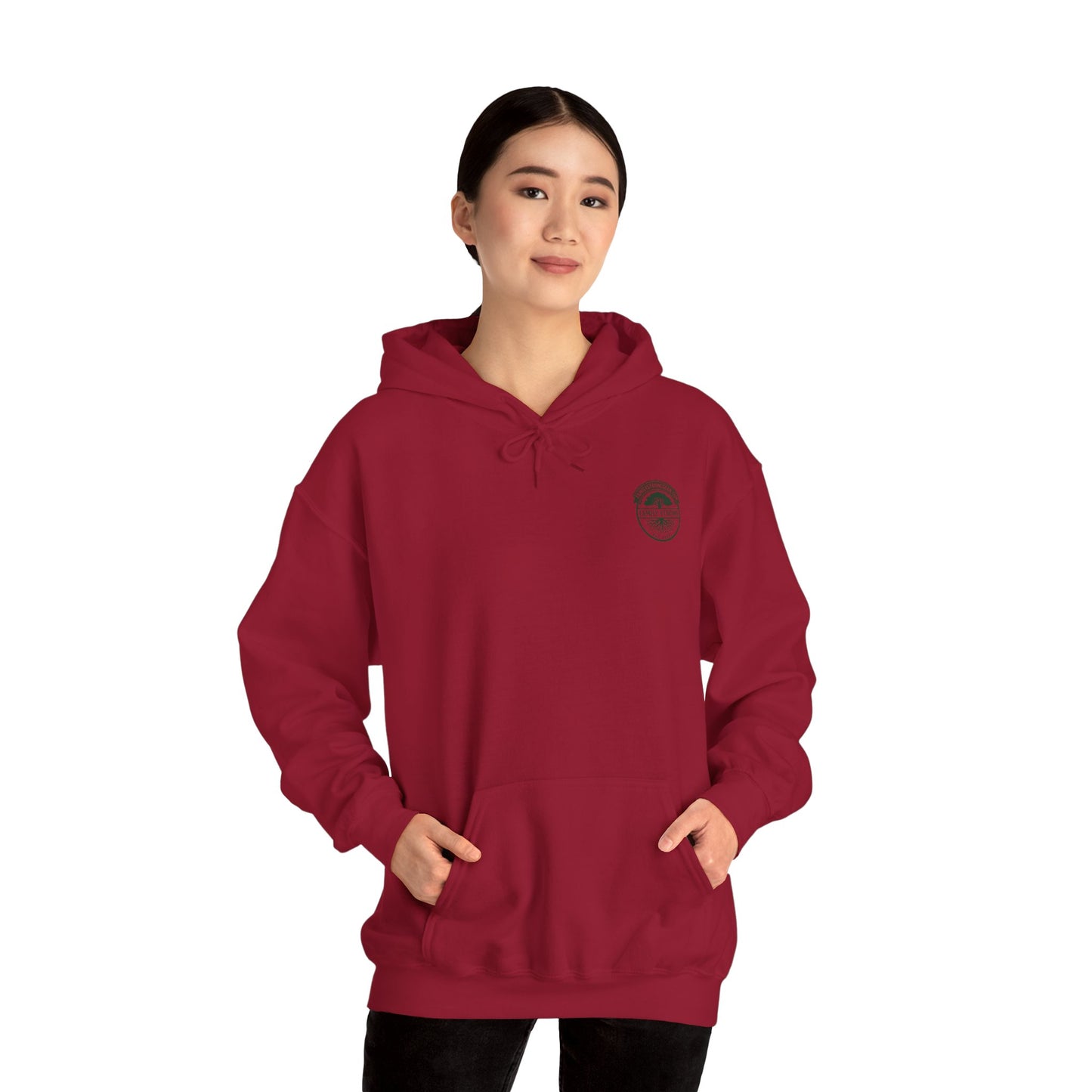 Freedom Grows In The Backyard! Unisex Hooded Sweatshirt | Cozy Garden Style- S-5XL (Multiple Colors available)