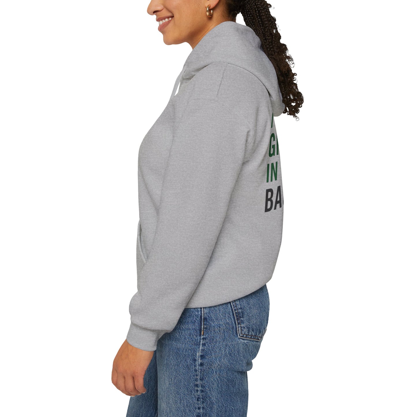 Freedom Grows In The Backyard! Unisex Hooded Sweatshirt | Cozy Garden Style- S-5XL (Multiple Colors available)