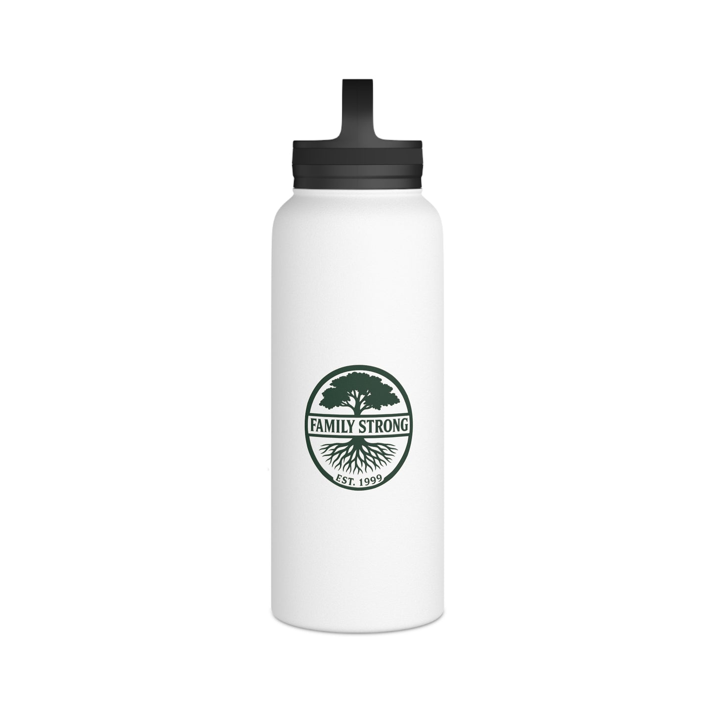 Adventure-Ready Stainless Steel Water Bottle with Handle Lid - Perfect for Outdoor Enthusiasts