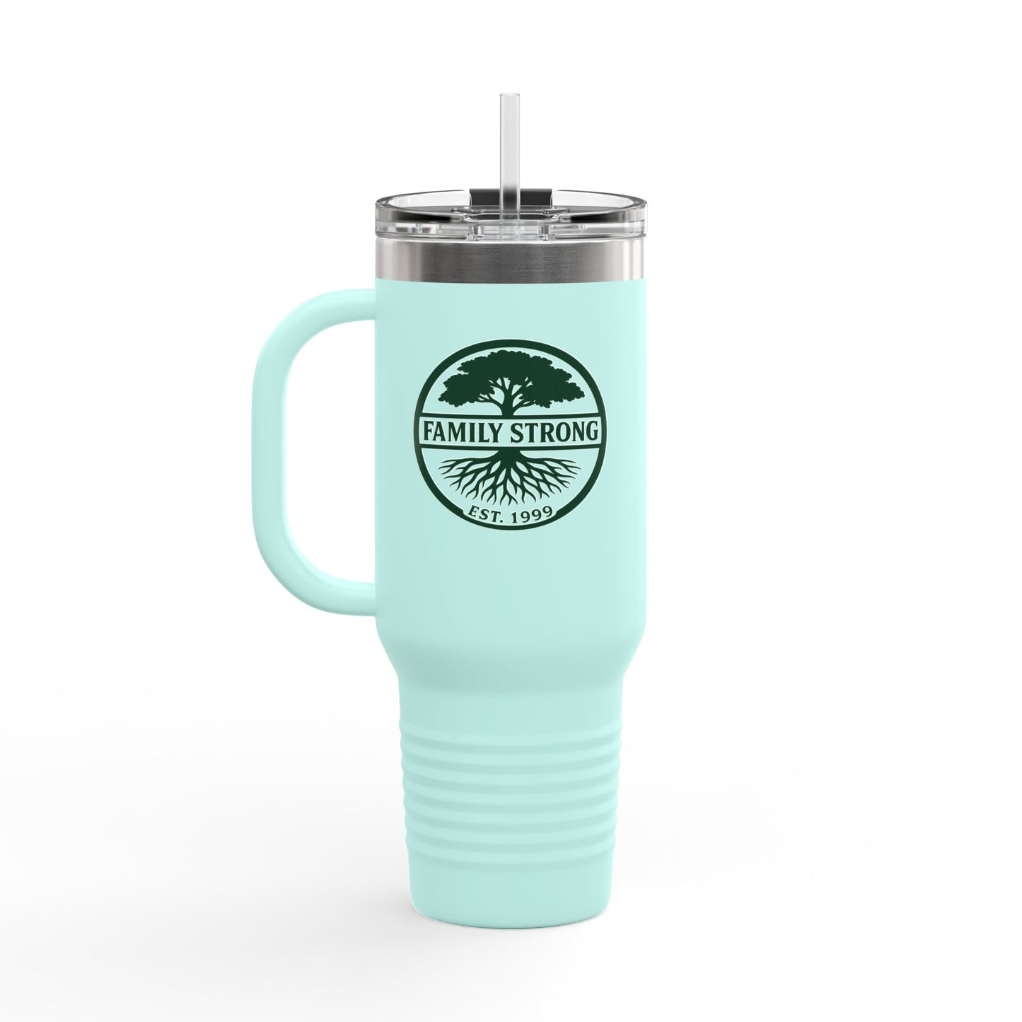 40oz Insulated Travel Mug - Freedom Grows in the Backyard