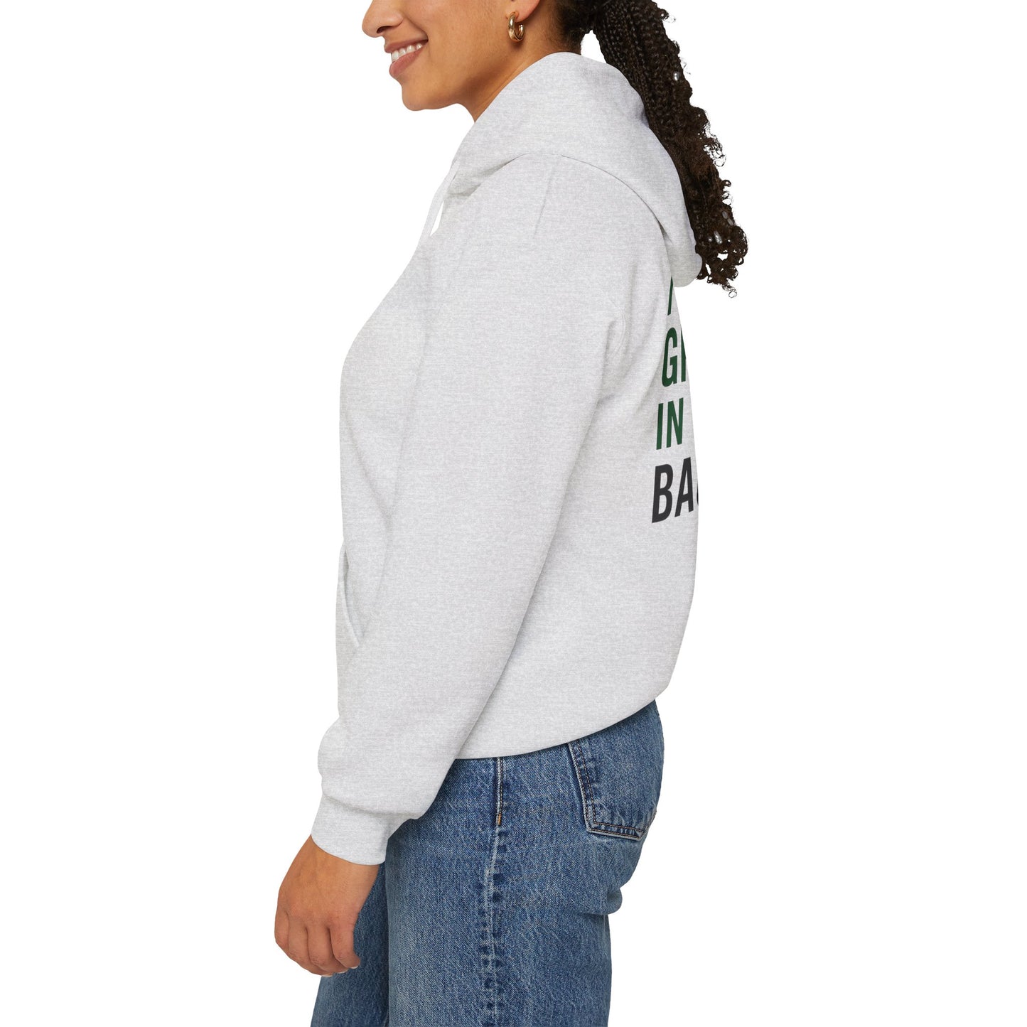 Freedom Grows In The Backyard! Unisex Hooded Sweatshirt | Cozy Garden Style- S-5XL (Multiple Colors available)