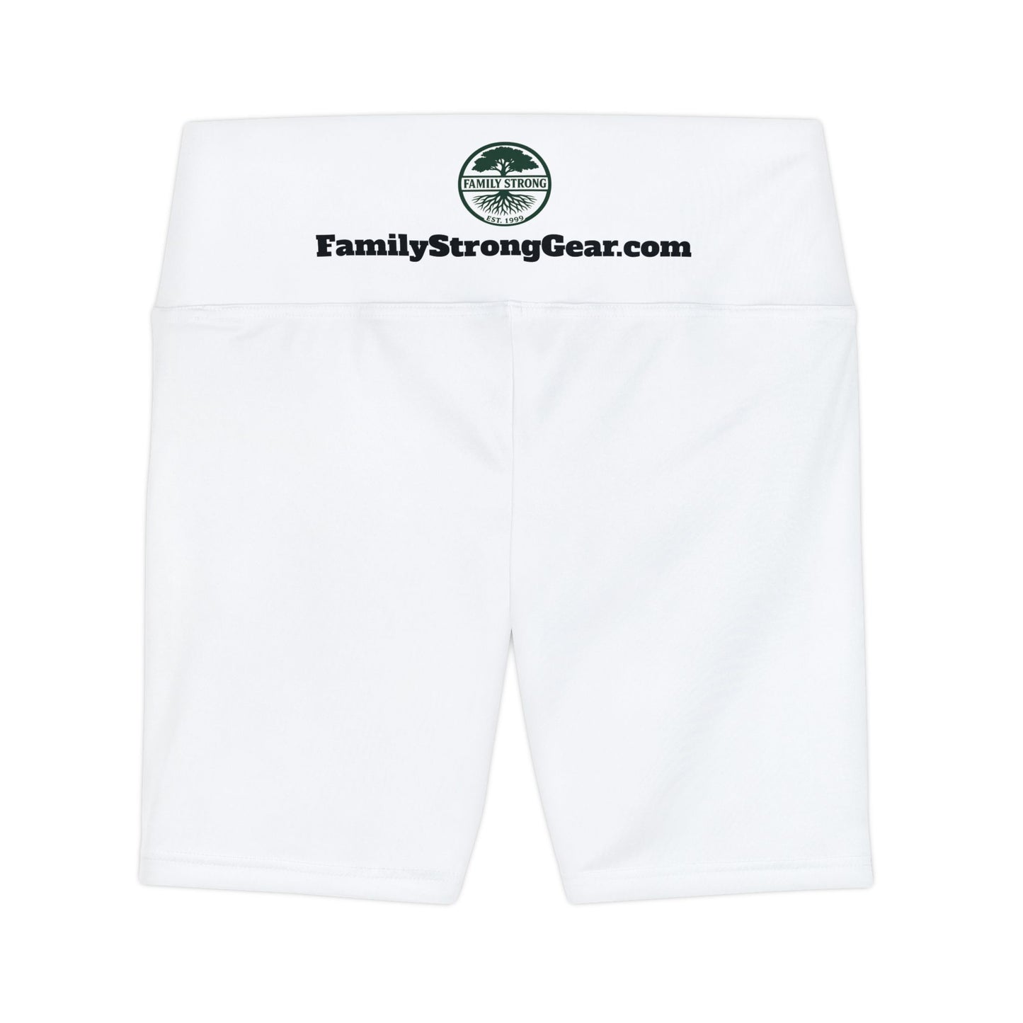 Motivational Women's Workout Shorts - Strength Starts At Home, XS-Xl