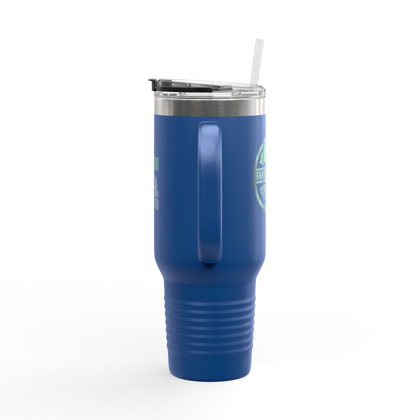 40oz Insulated Travel Mug - Freedom Grows in the Backyard