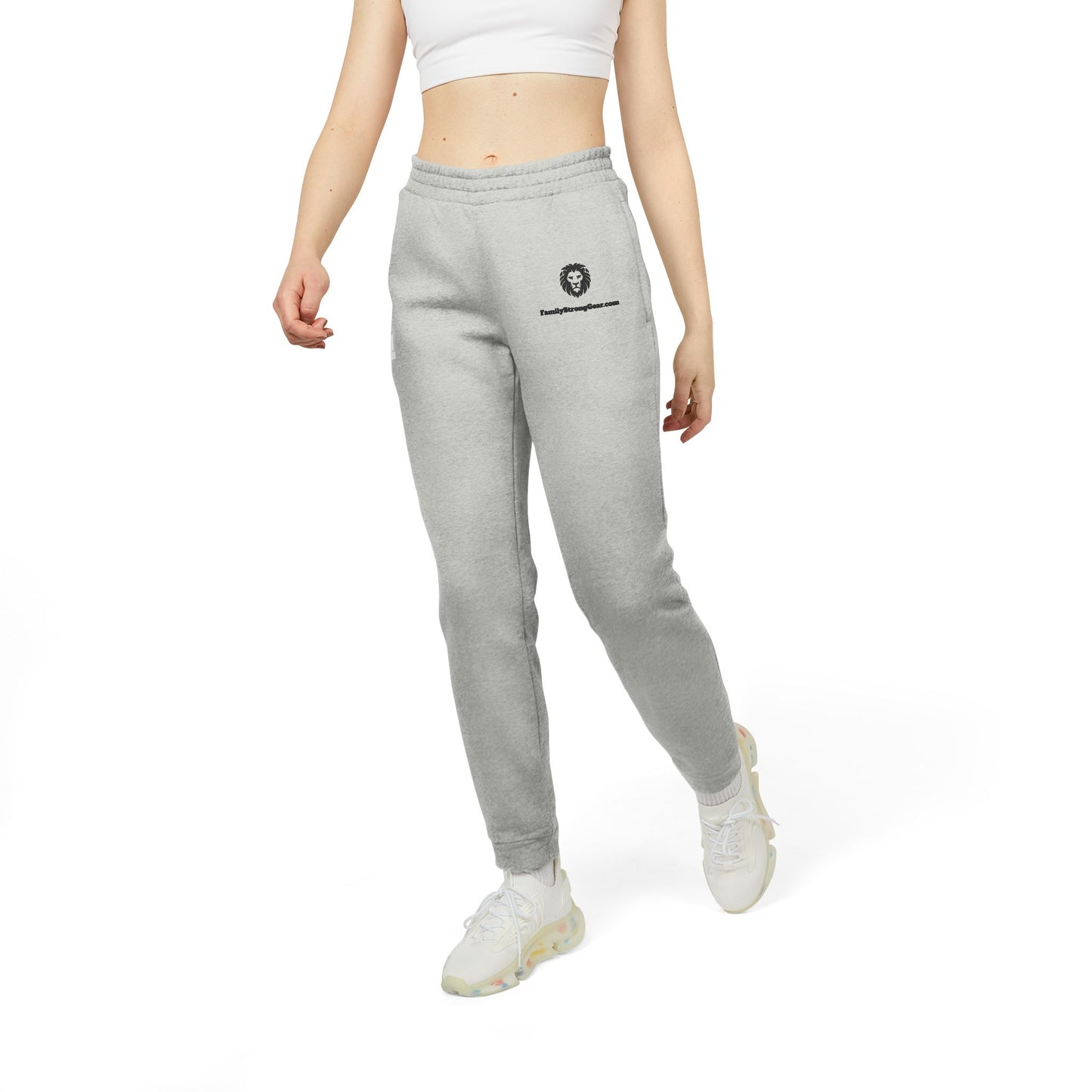 Unisex-Adidas Fleece Joggers - Comfortable Athleisure Wear for Relaxed Days (XS-4XL sizes)