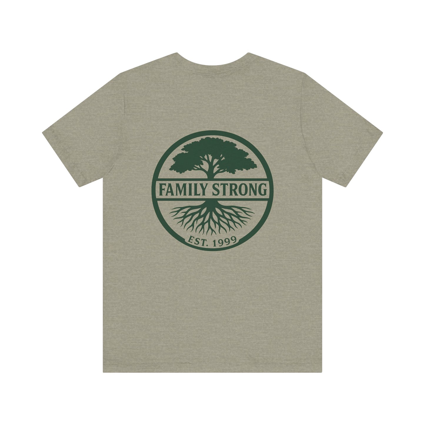 "Strength Starts at Home" Unisex Tee (XS-5XL) multi-colors