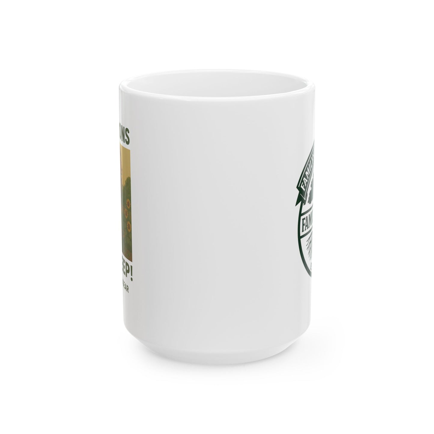 "Raise Lions. Not Sheep" Ceramic Mug- 11oz, 15oz