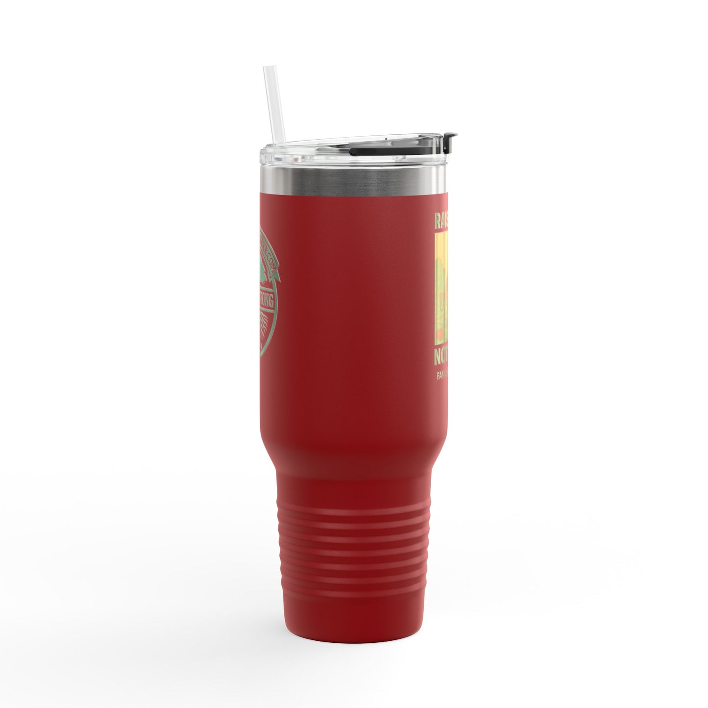 "Raise Lions. Not Sheep" Insulated Travel Mug - 40oz