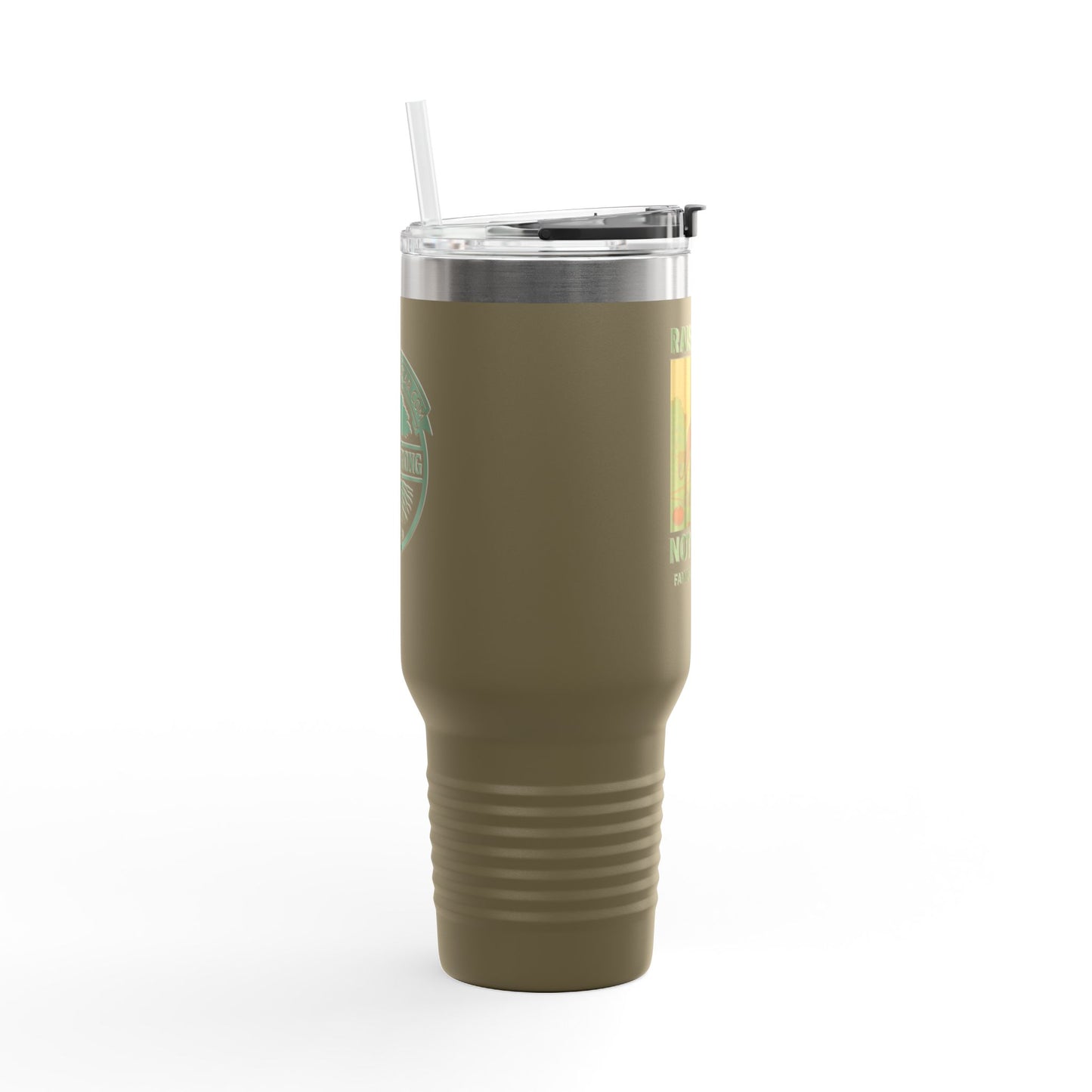 "Raise Lions. Not Sheep" Insulated Travel Mug - 40oz