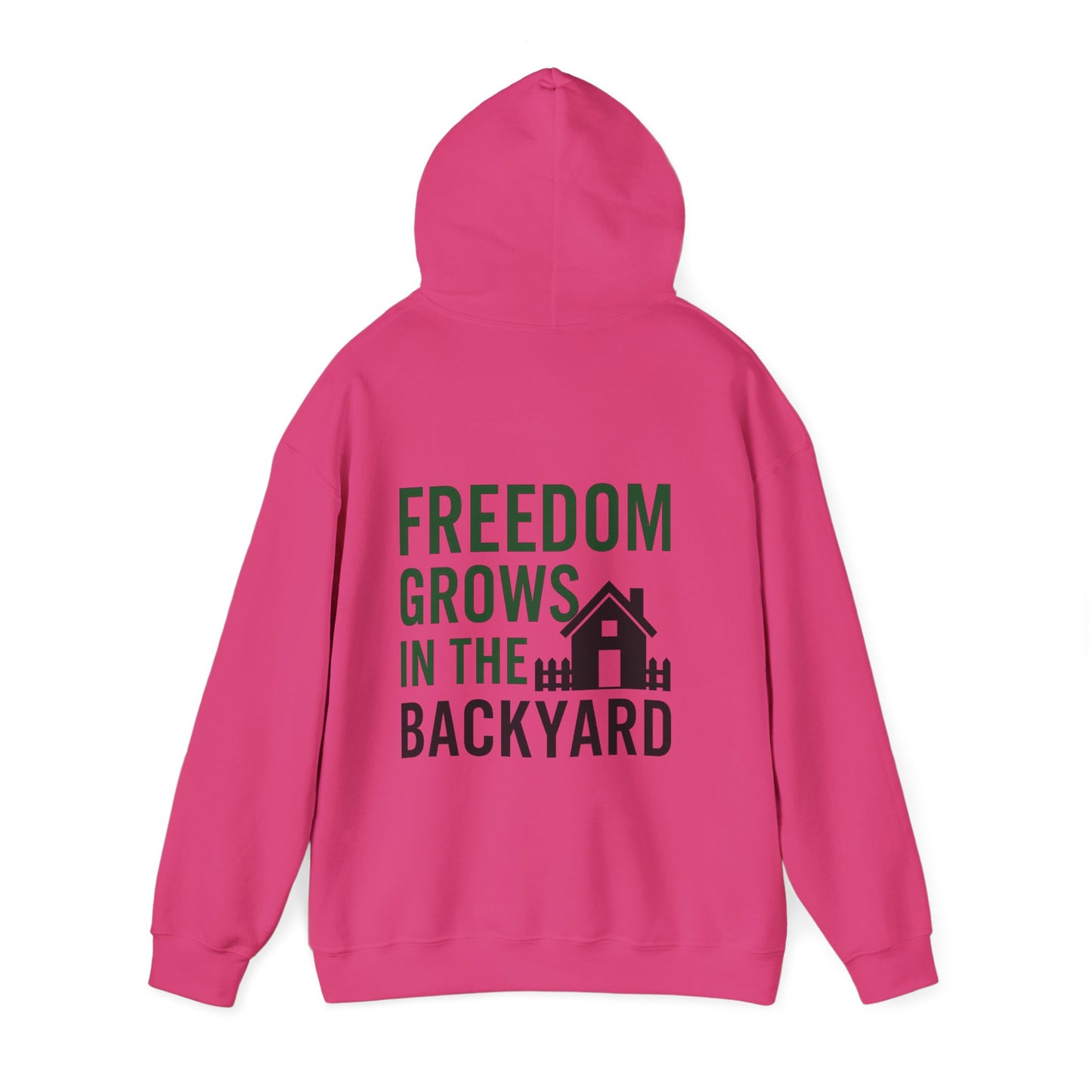 Freedom Grows In The Backyard! Unisex Hooded Sweatshirt | S-5XL