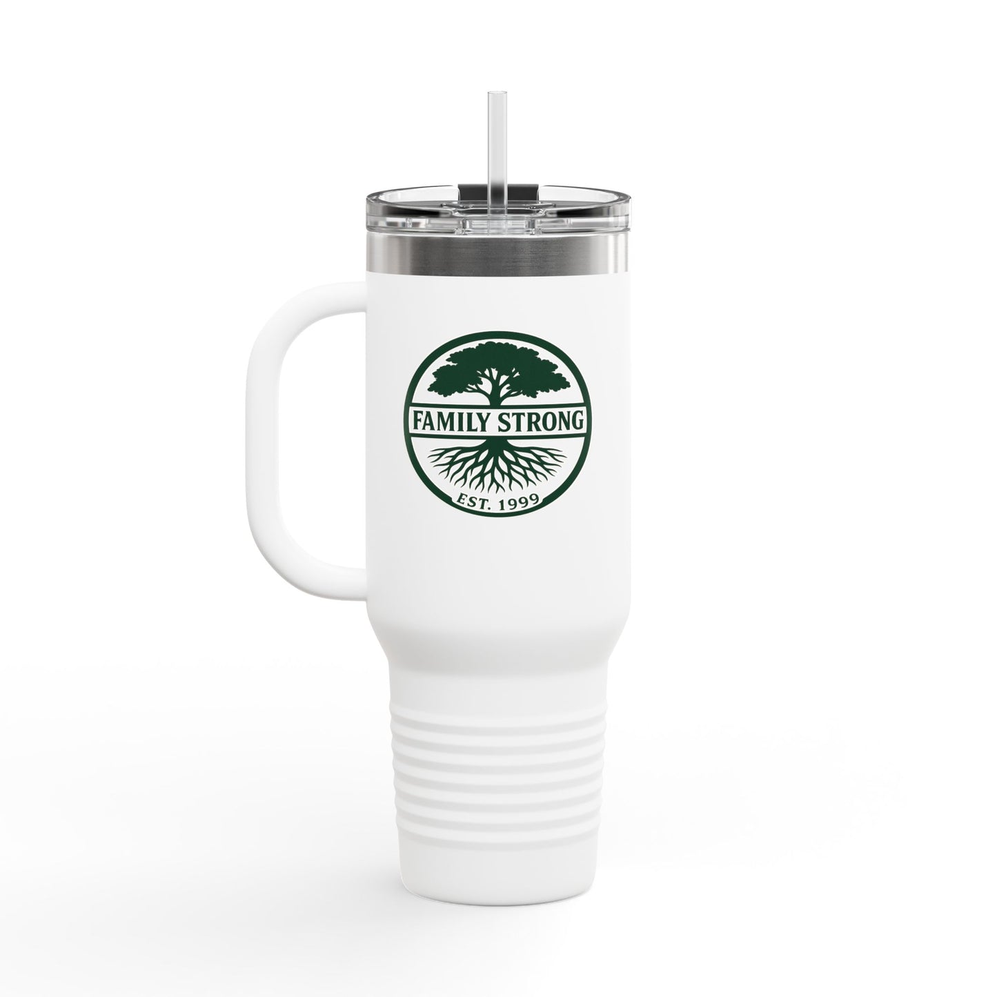 40oz Insulated Travel Mug - Freedom Grows in the Backyard