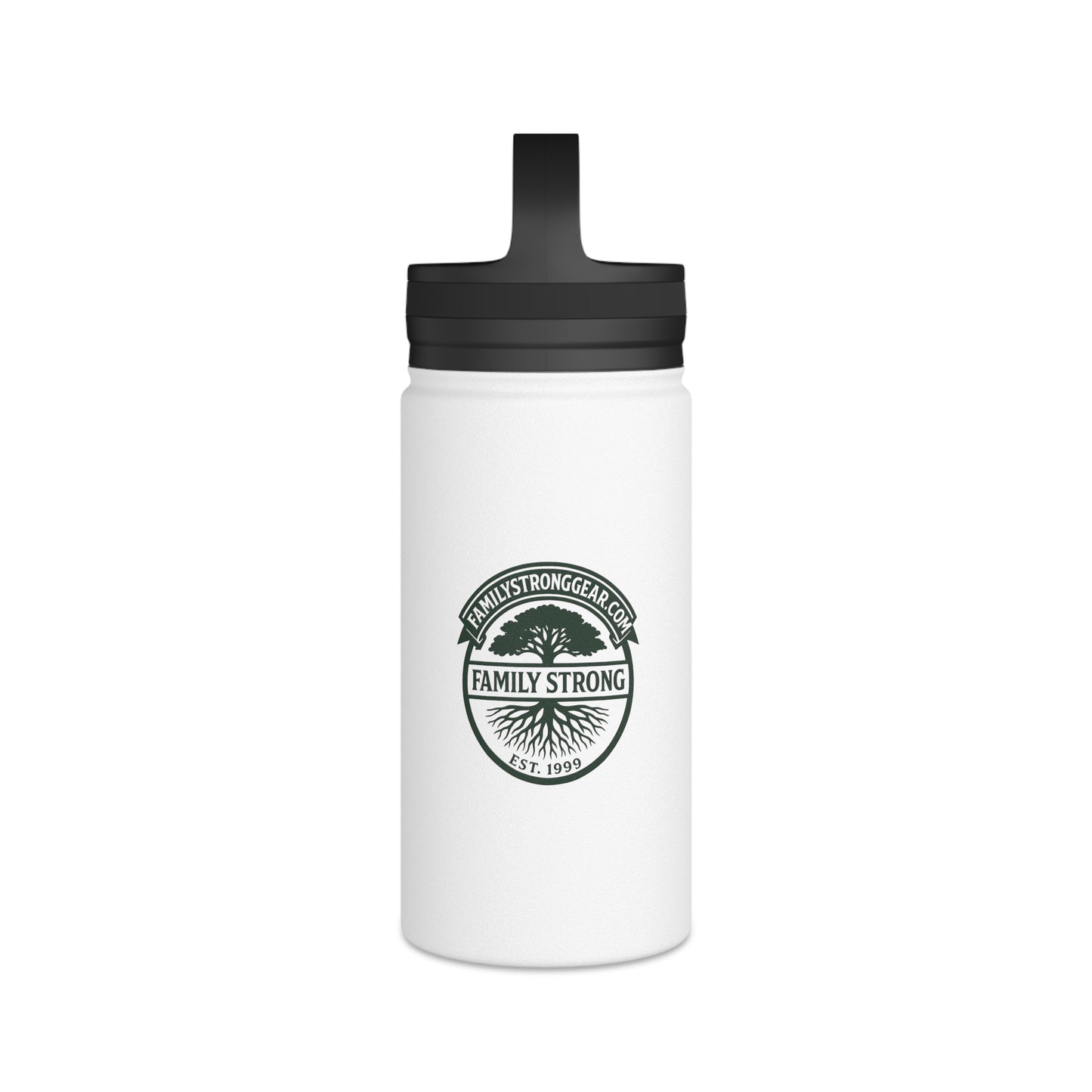 "Grow It, Raise It, Defend It"- Stainless Steel Water Bottle with Handle Lid