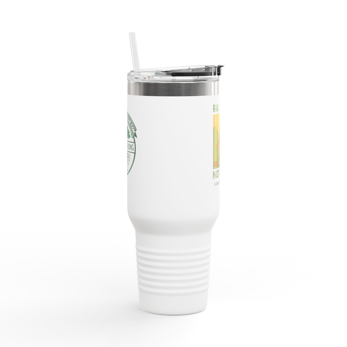 "Raise Lions. Not Sheep" Insulated Travel Mug - 40oz