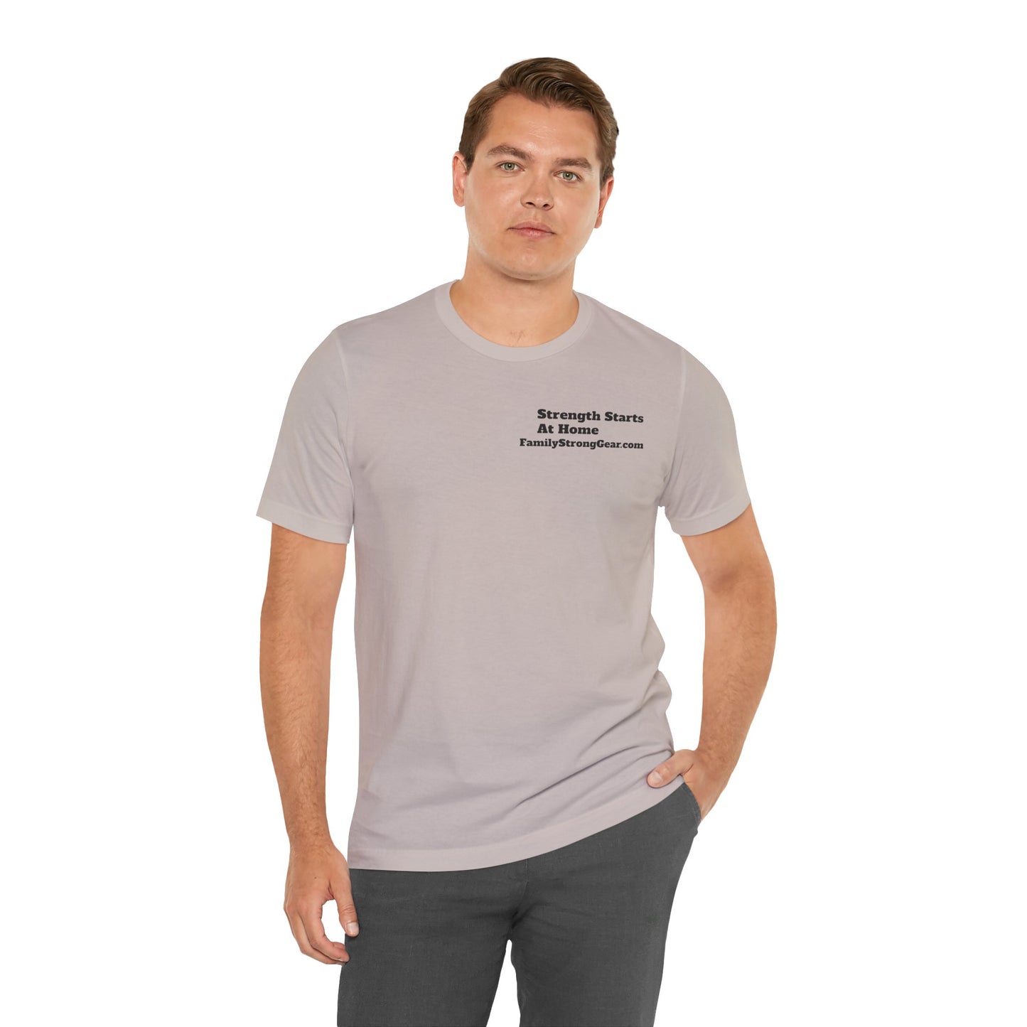 "Strength Starts at Home" Unisex Tee (XS-5XL) multi-colors