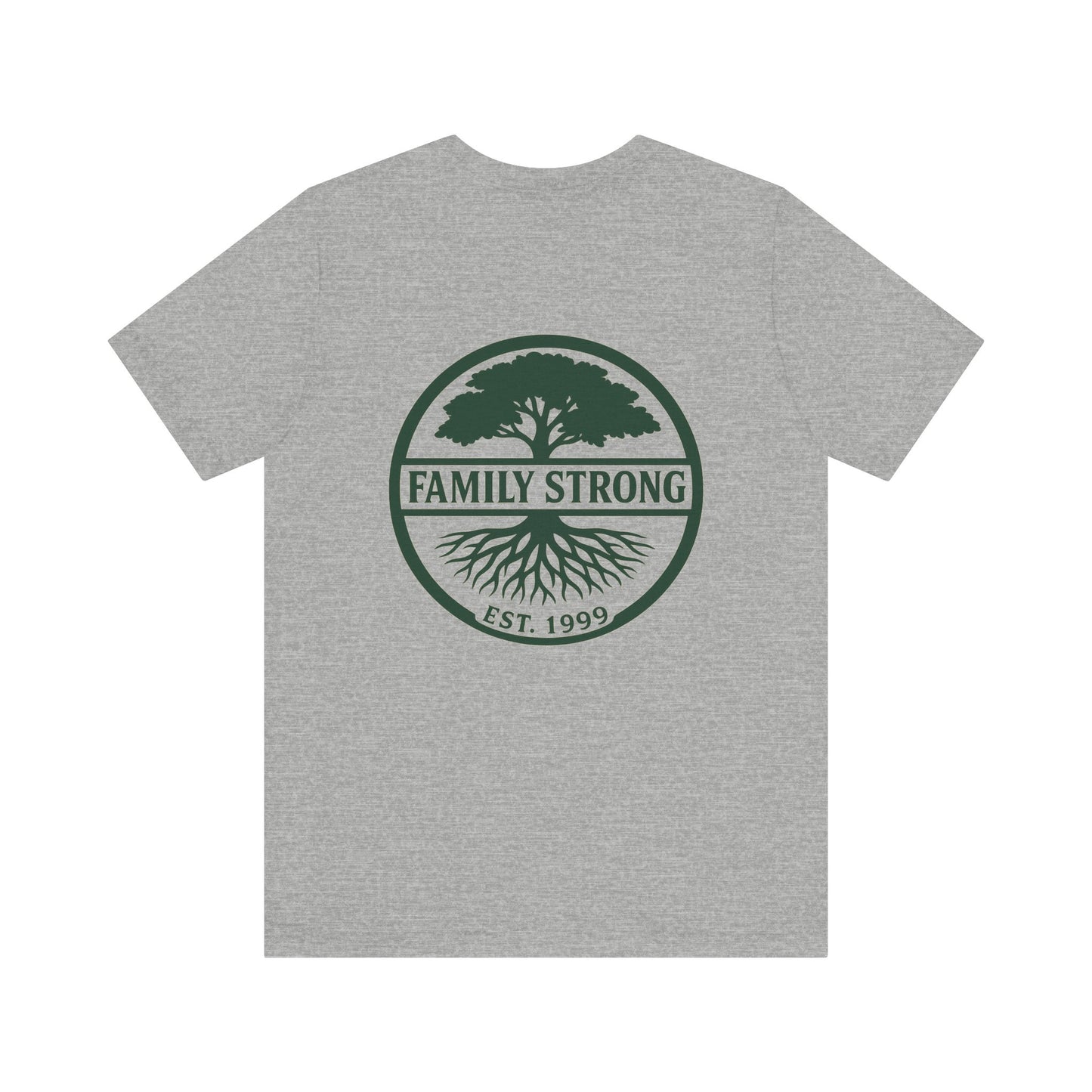 "Strength Starts at Home" Unisex Tee (XS-5XL) multi-colors