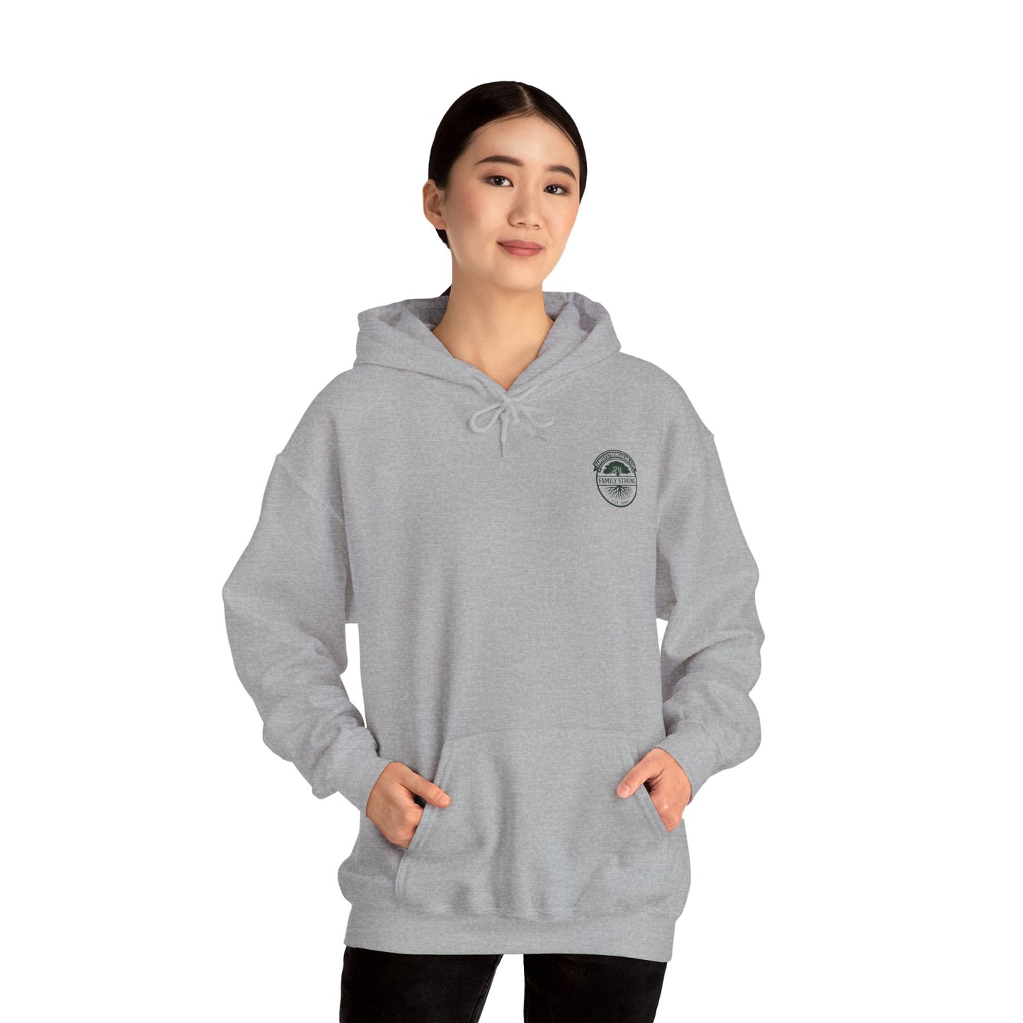 Freedom Grows In The Backyard! Unisex Hooded Sweatshirt | Cozy Garden Style- S-5XL (Multiple Colors available)