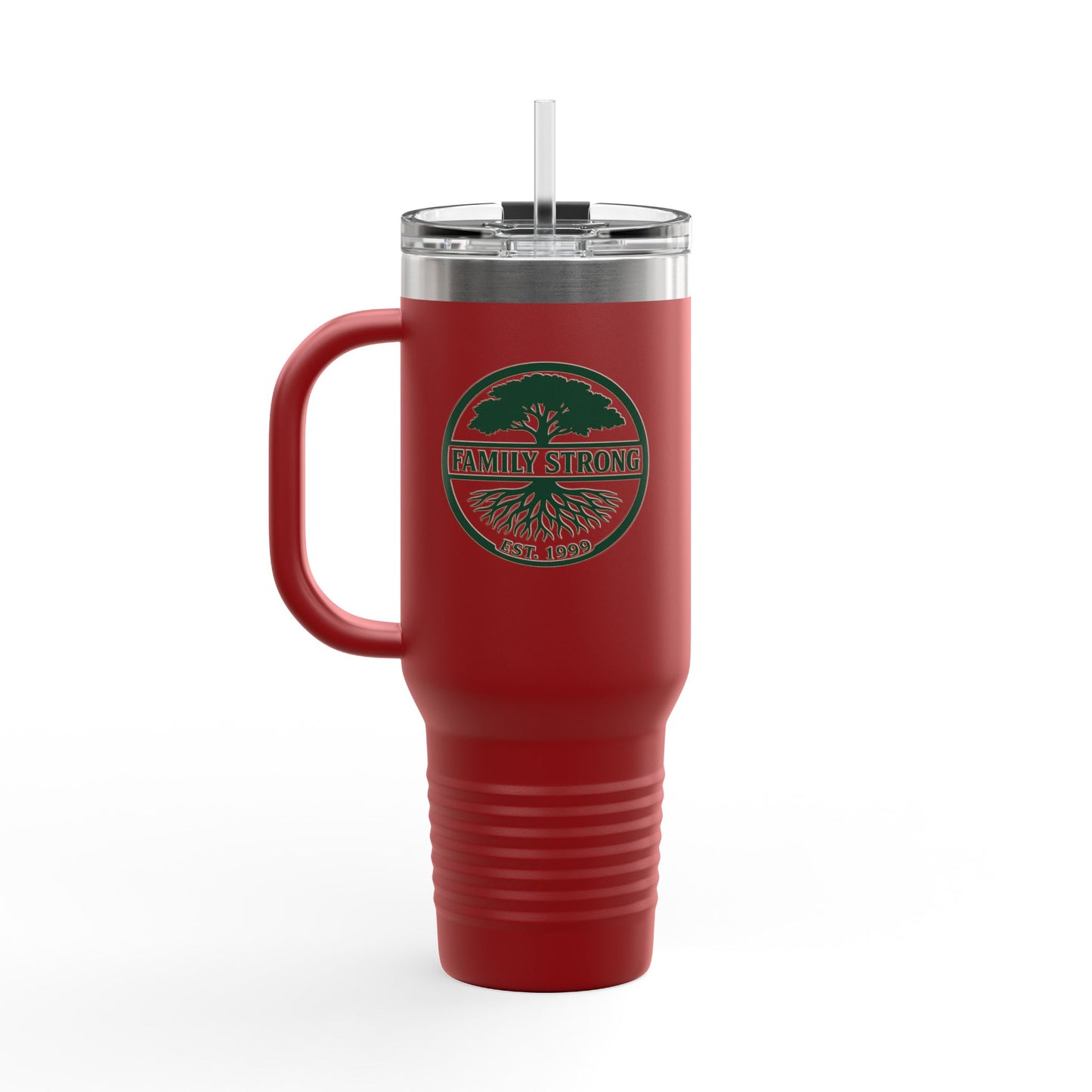 40oz Insulated Travel Mug - Freedom Grows in the Backyard