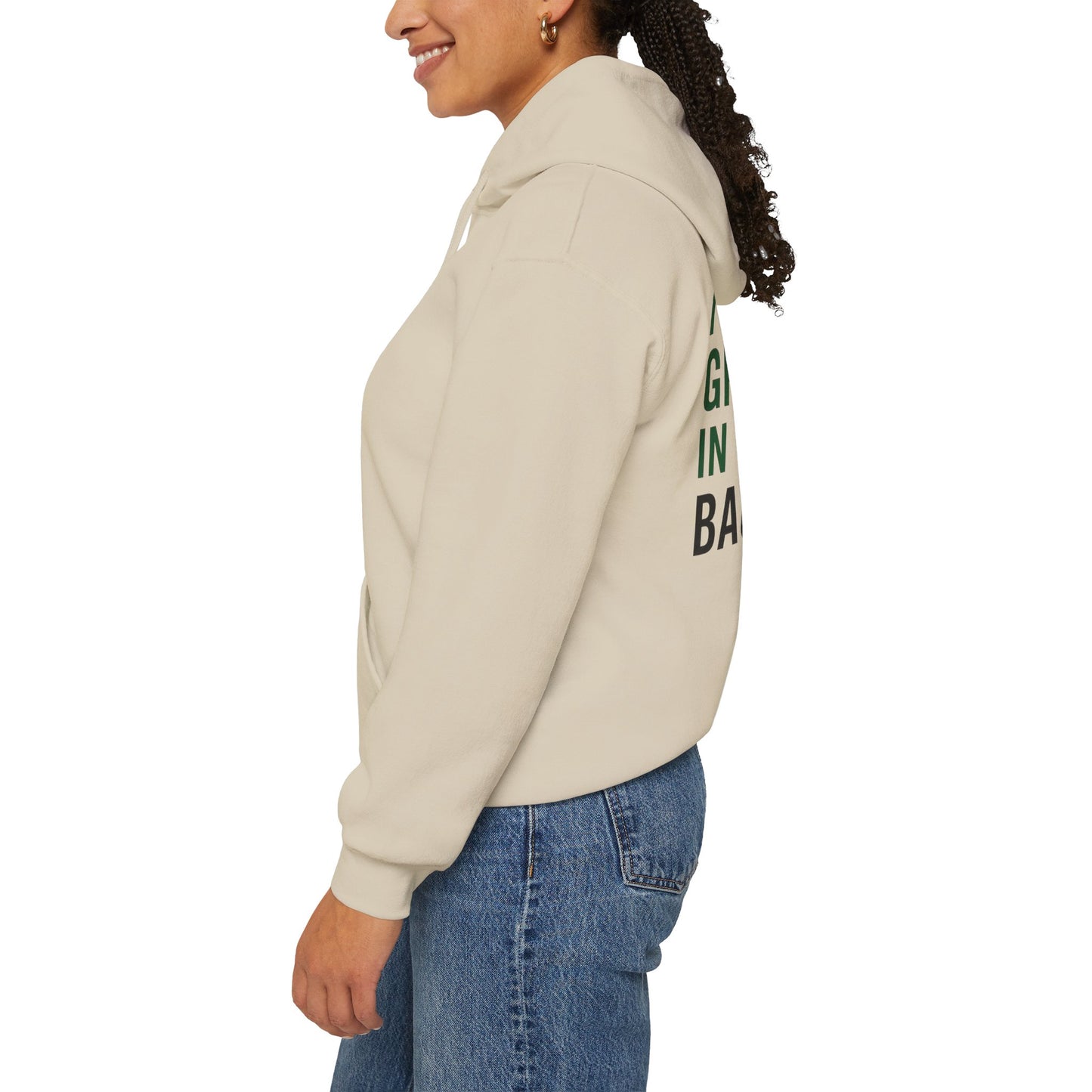 Freedom Grows In The Backyard! Unisex Hooded Sweatshirt | Cozy Garden Style- S-5XL (Multiple Colors available)