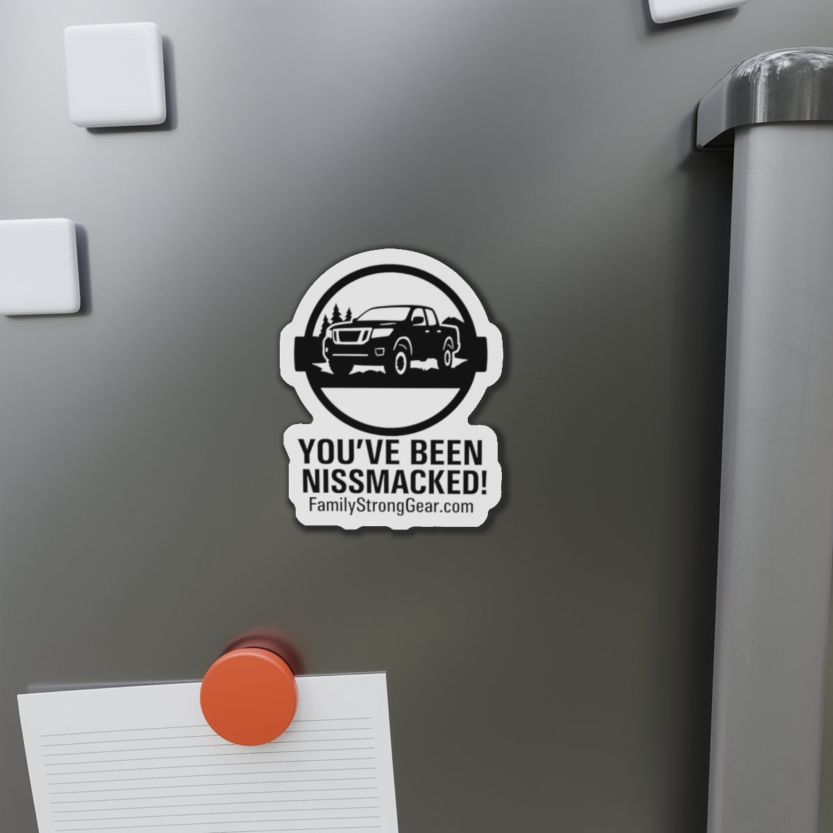 You've Been Nissmacked! | NISSAN Car Enthusiast Die-Cut Magnet