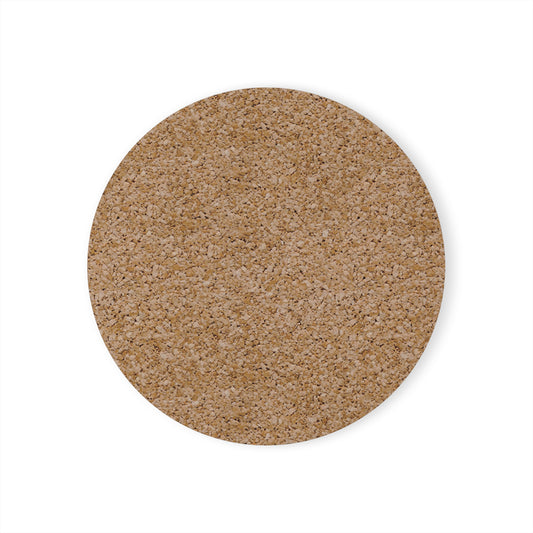 Family Strong EST 1999 Cork Back Coaster Round Only - Eco-Friendly Drinkware Accessory