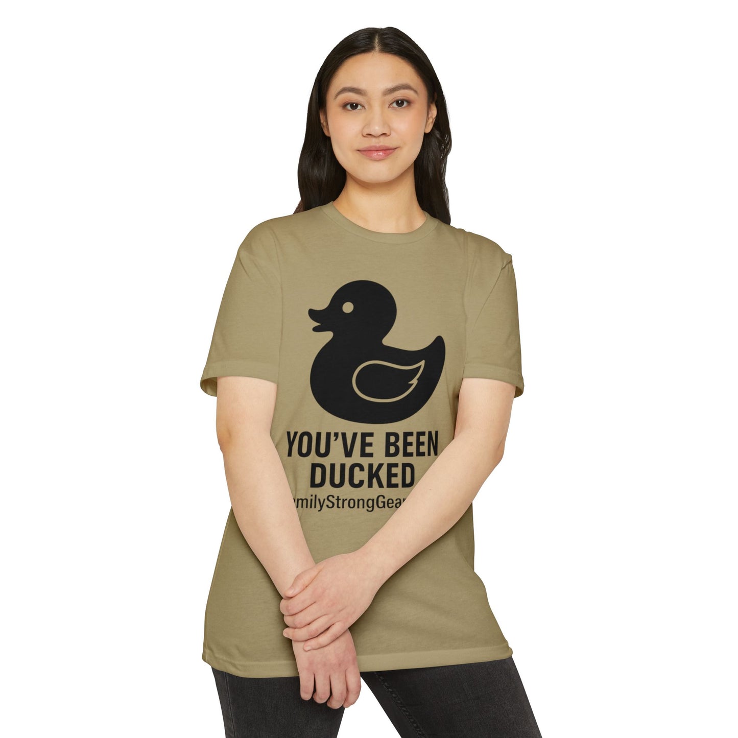 You've Been Ducked! Unisex CVC Jersey T-shirt