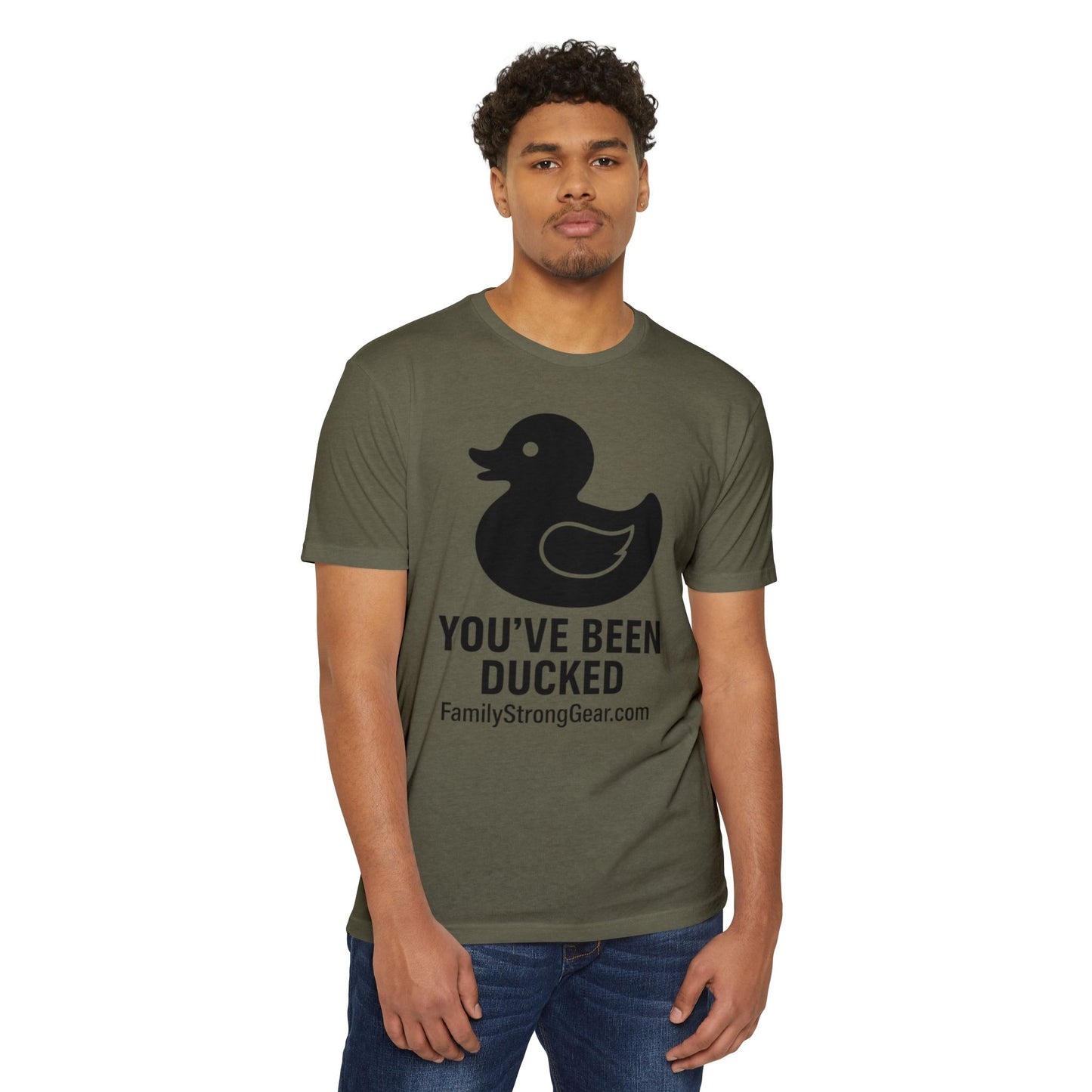You've Been Ducked! Unisex CVC Jersey T-shirt