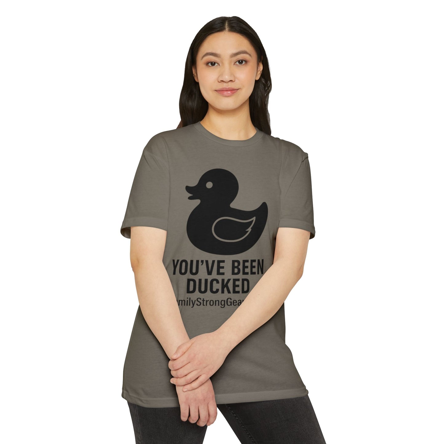 You've Been Ducked! Unisex CVC Jersey T-shirt