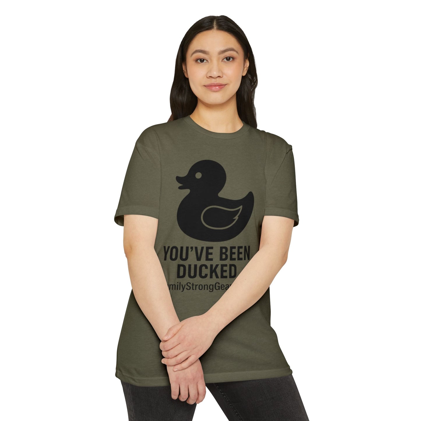 You've Been Ducked! Unisex CVC Jersey T-shirt