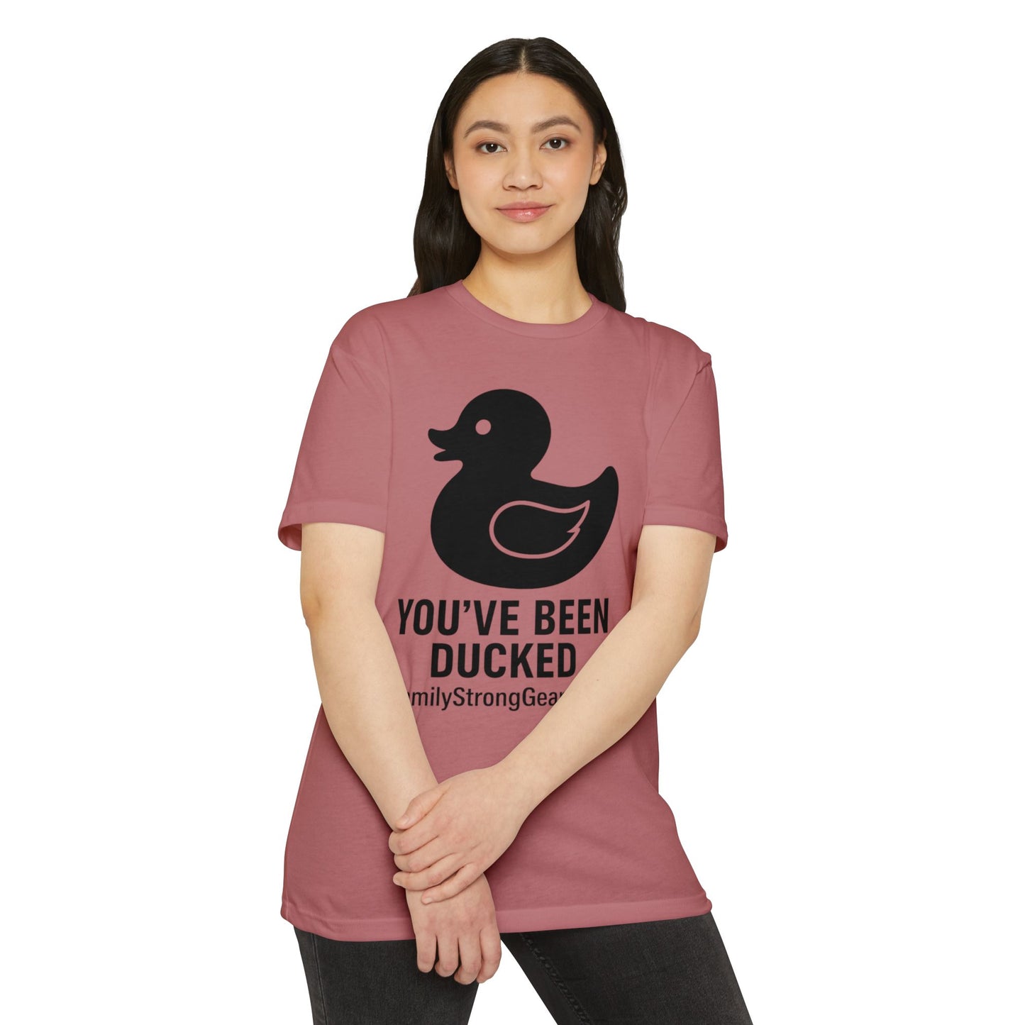 You've Been Ducked! Unisex CVC Jersey T-shirt