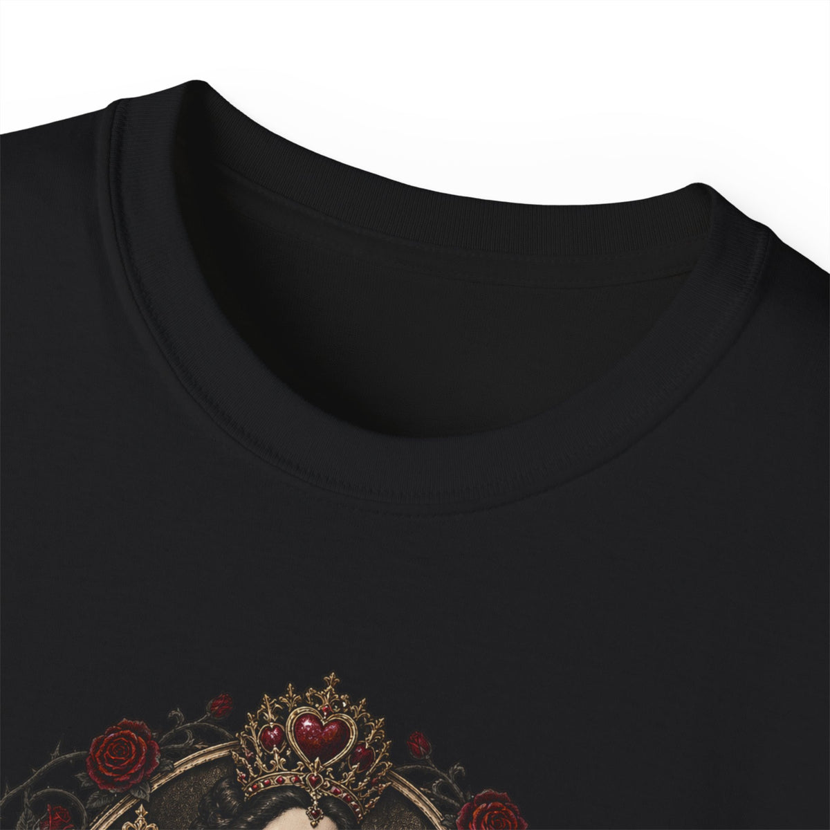 Dark Wonderland — Queen of Hearts “Rule with Heart, Reign with Fire” Unisex Tee