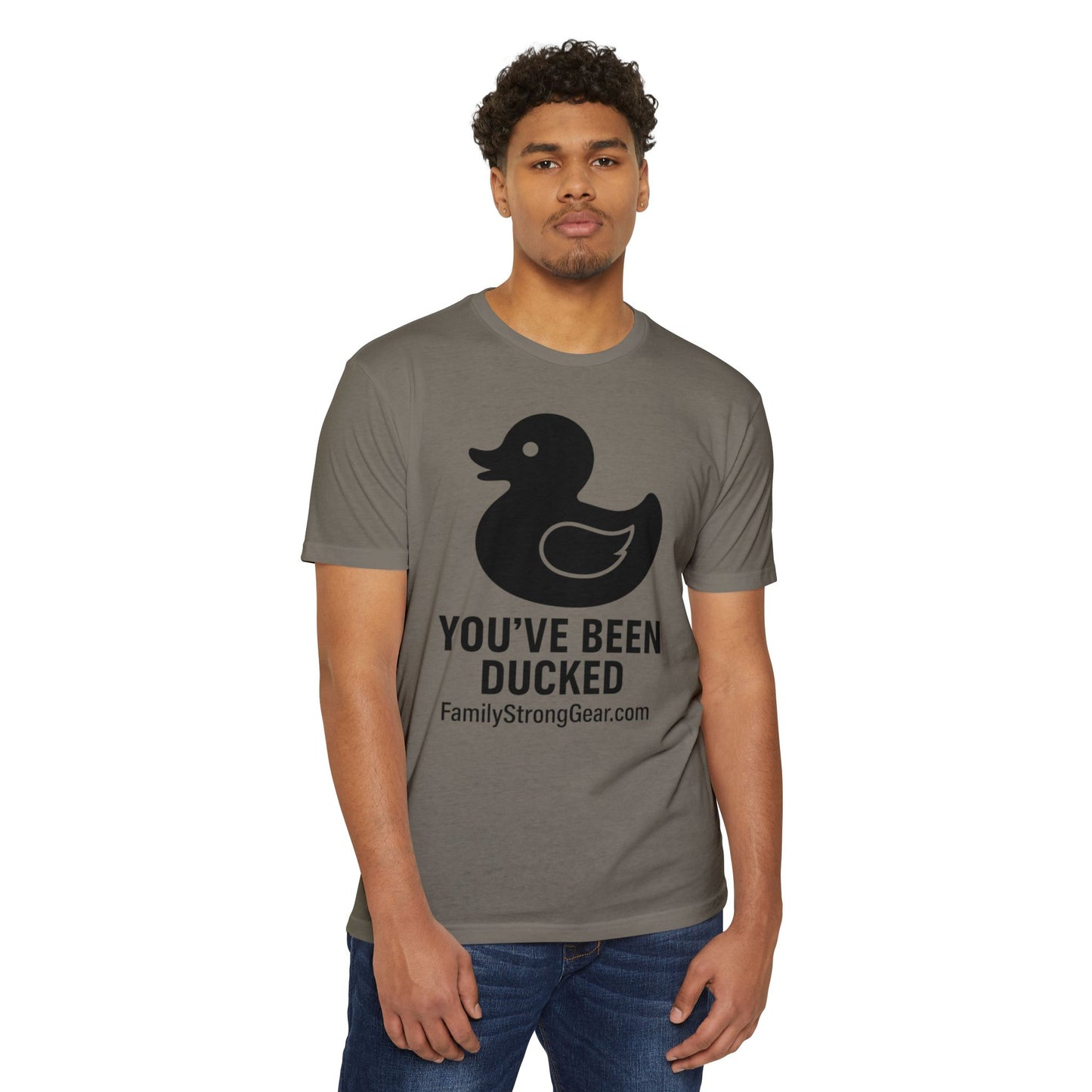 You've Been Ducked! Unisex CVC Jersey T-shirt