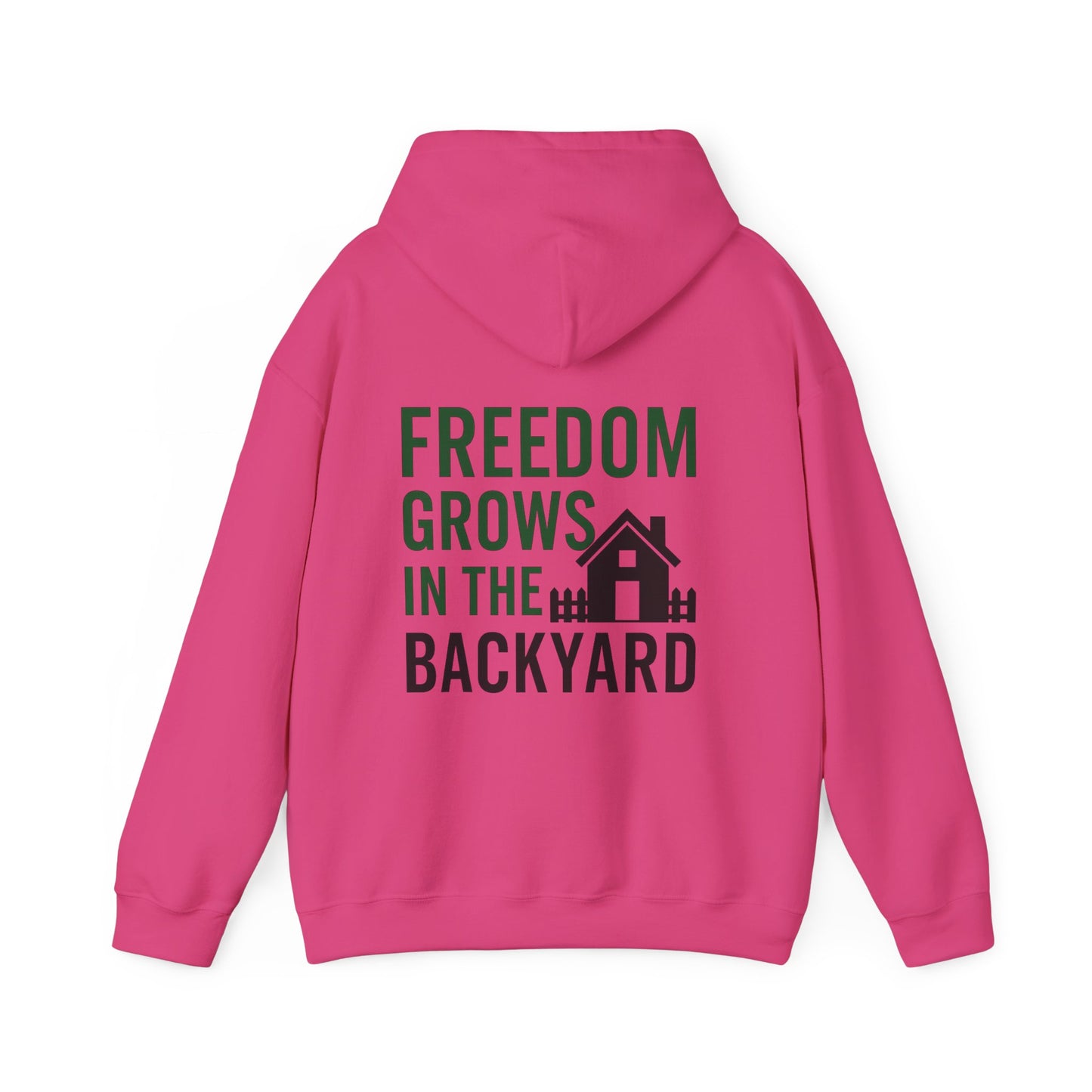 Freedom Grows In The Backyard! Unisex Hooded Sweatshirt | S-5XL
