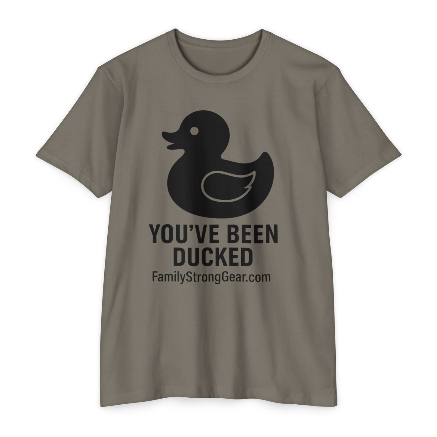 You've Been Ducked! Unisex CVC Jersey T-shirt