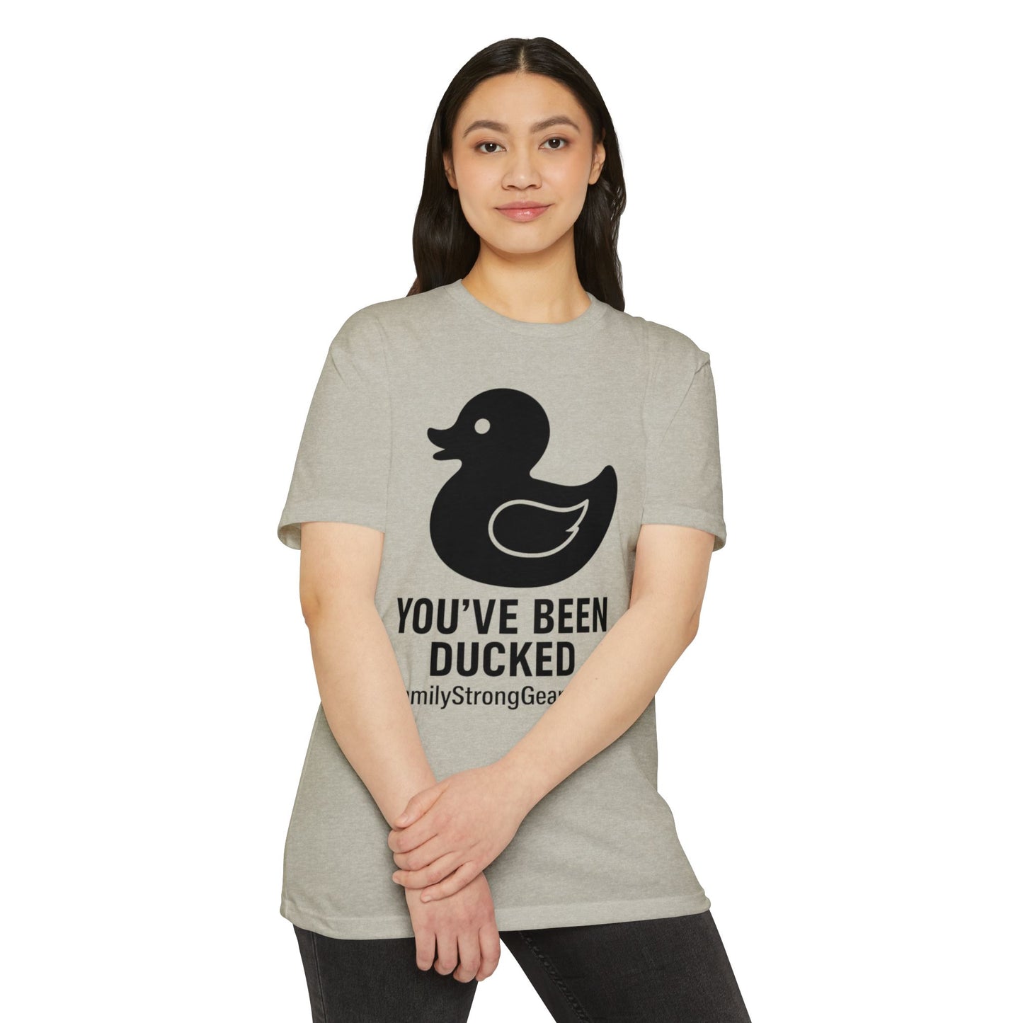 You've Been Ducked! Unisex CVC Jersey T-shirt
