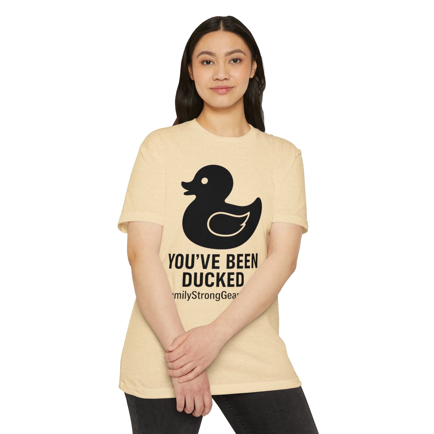You've Been Ducked! Unisex CVC Jersey T-shirt