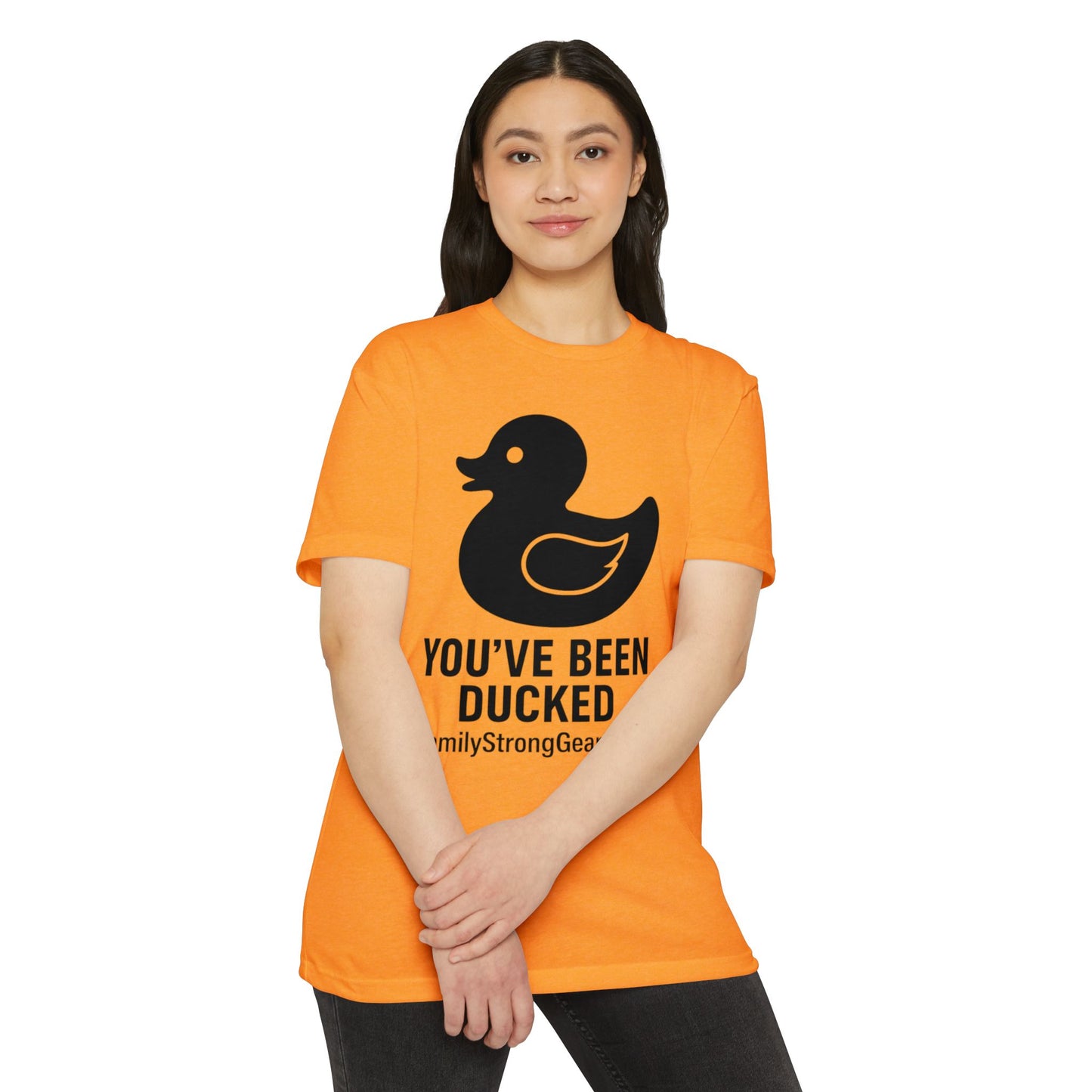You've Been Ducked! Unisex CVC Jersey T-shirt