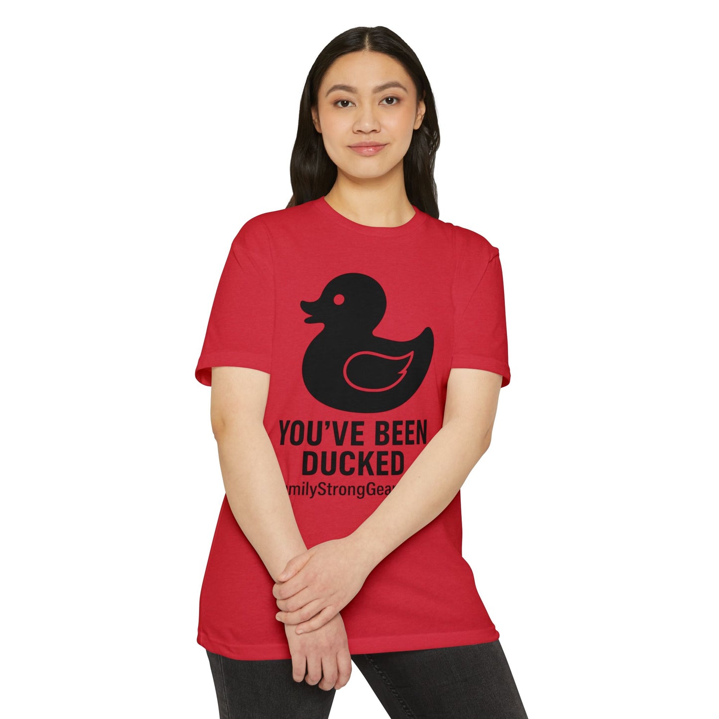You've Been Ducked! Unisex CVC Jersey T-shirt