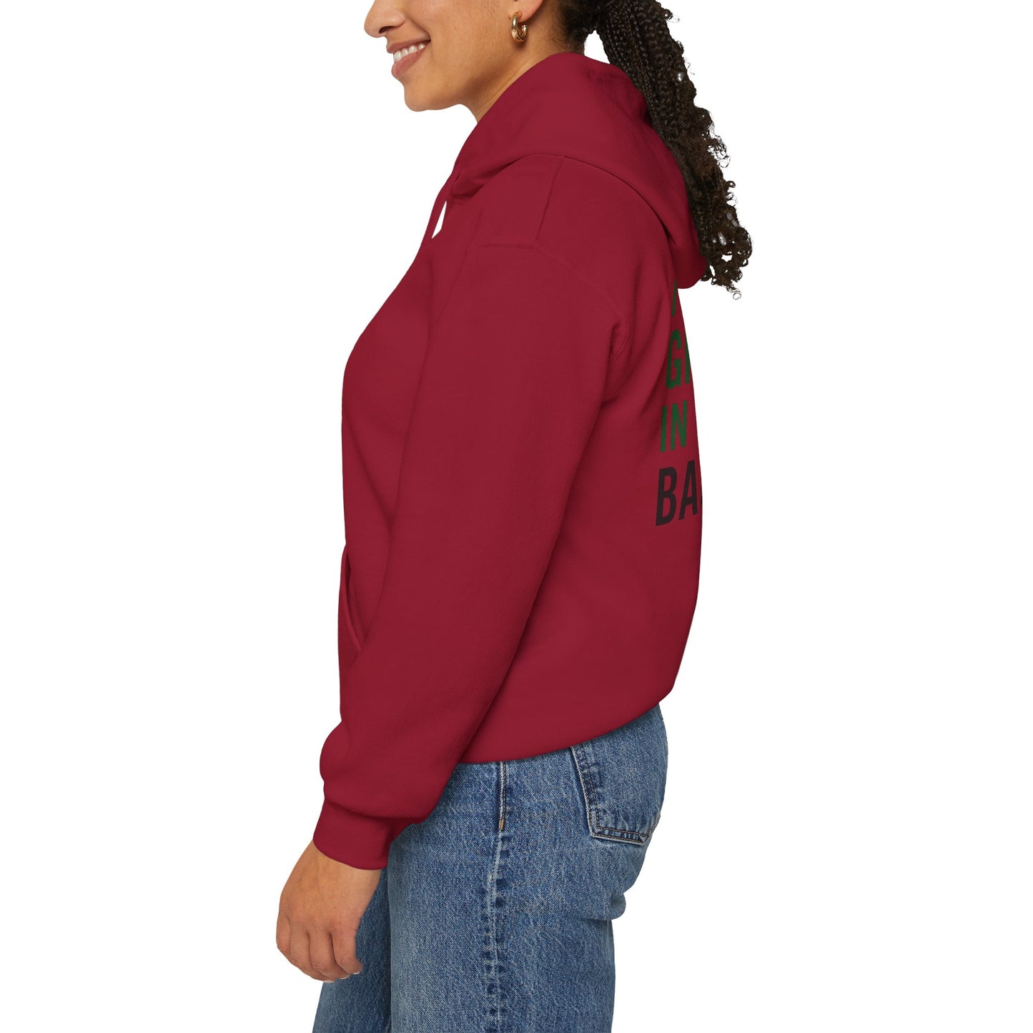 Freedom Grows In The Backyard! Unisex Hooded Sweatshirt | Cozy Garden Style- S-5XL (Multiple Colors available)