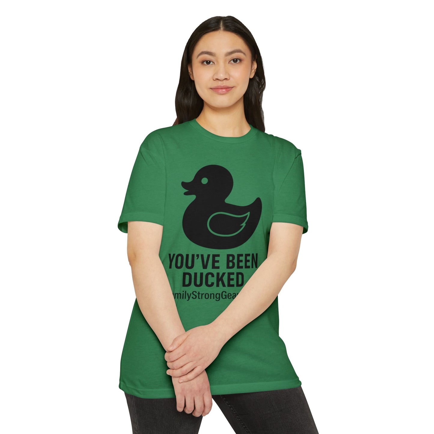 You've Been Ducked! Unisex CVC Jersey T-shirt