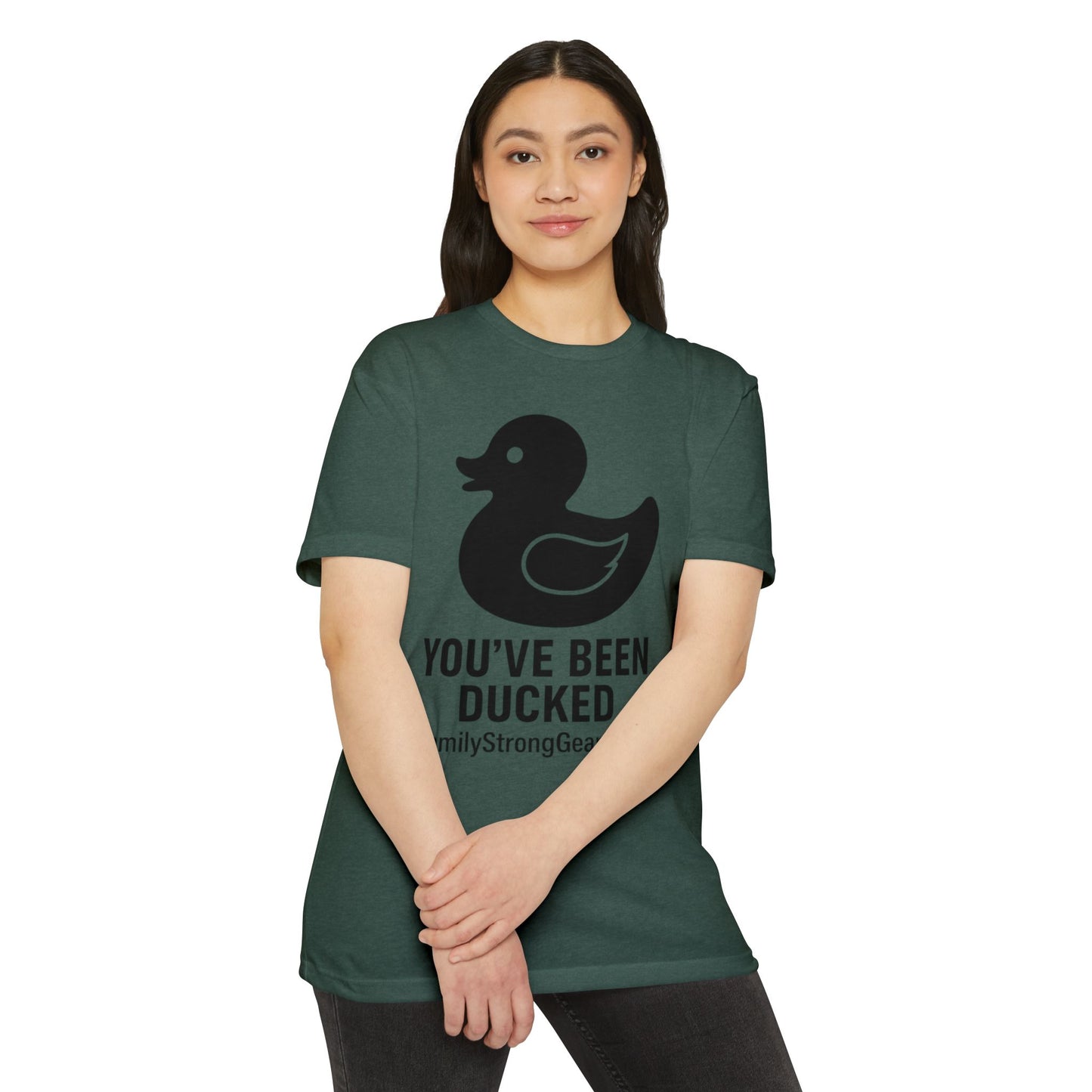 You've Been Ducked! Unisex CVC Jersey T-shirt